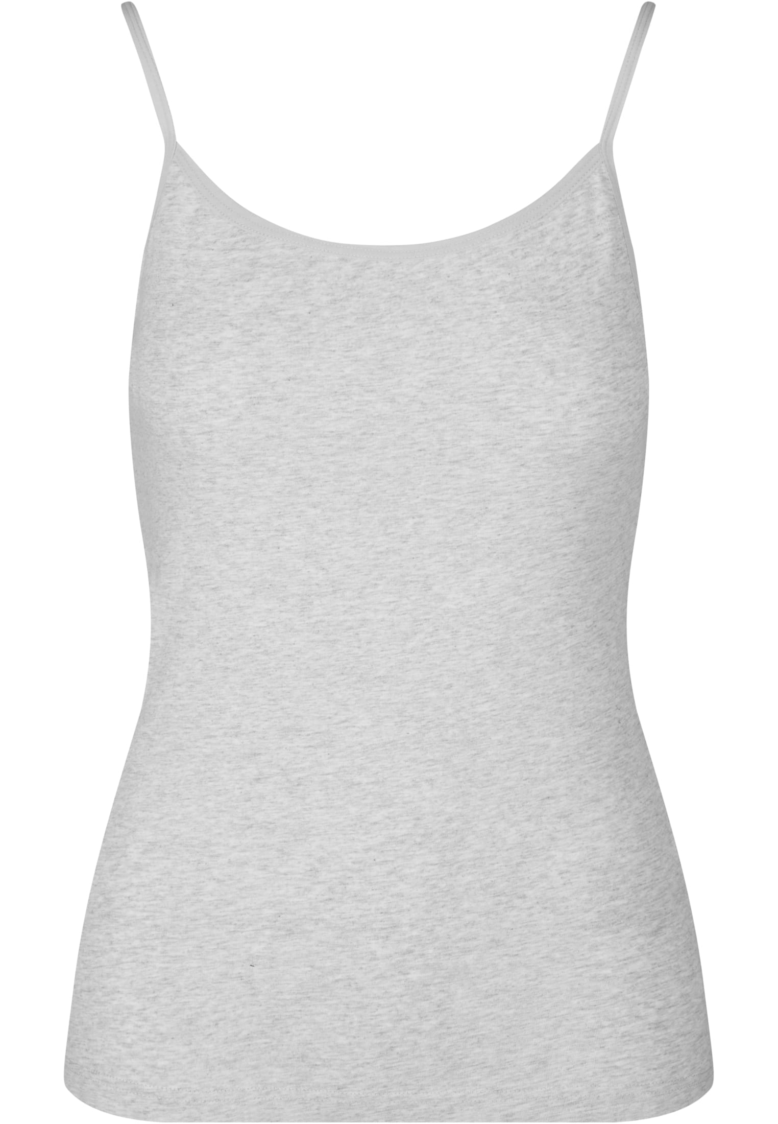 Ladies Basic Tank Top Cotton 2-Pack | heathergrey+heathergrey