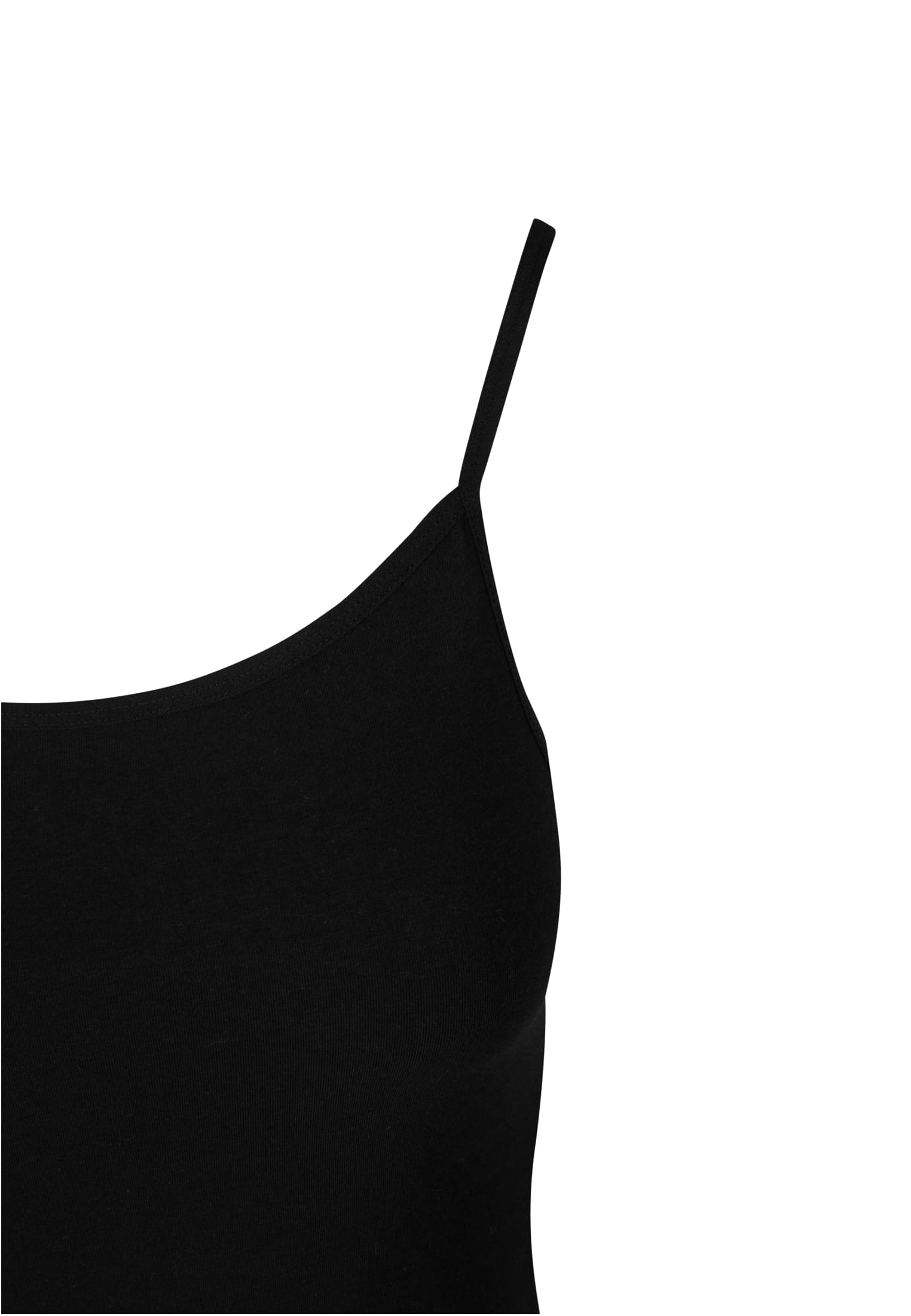 Ladies Basic Tank Top Cotton 2-Pack | black+white