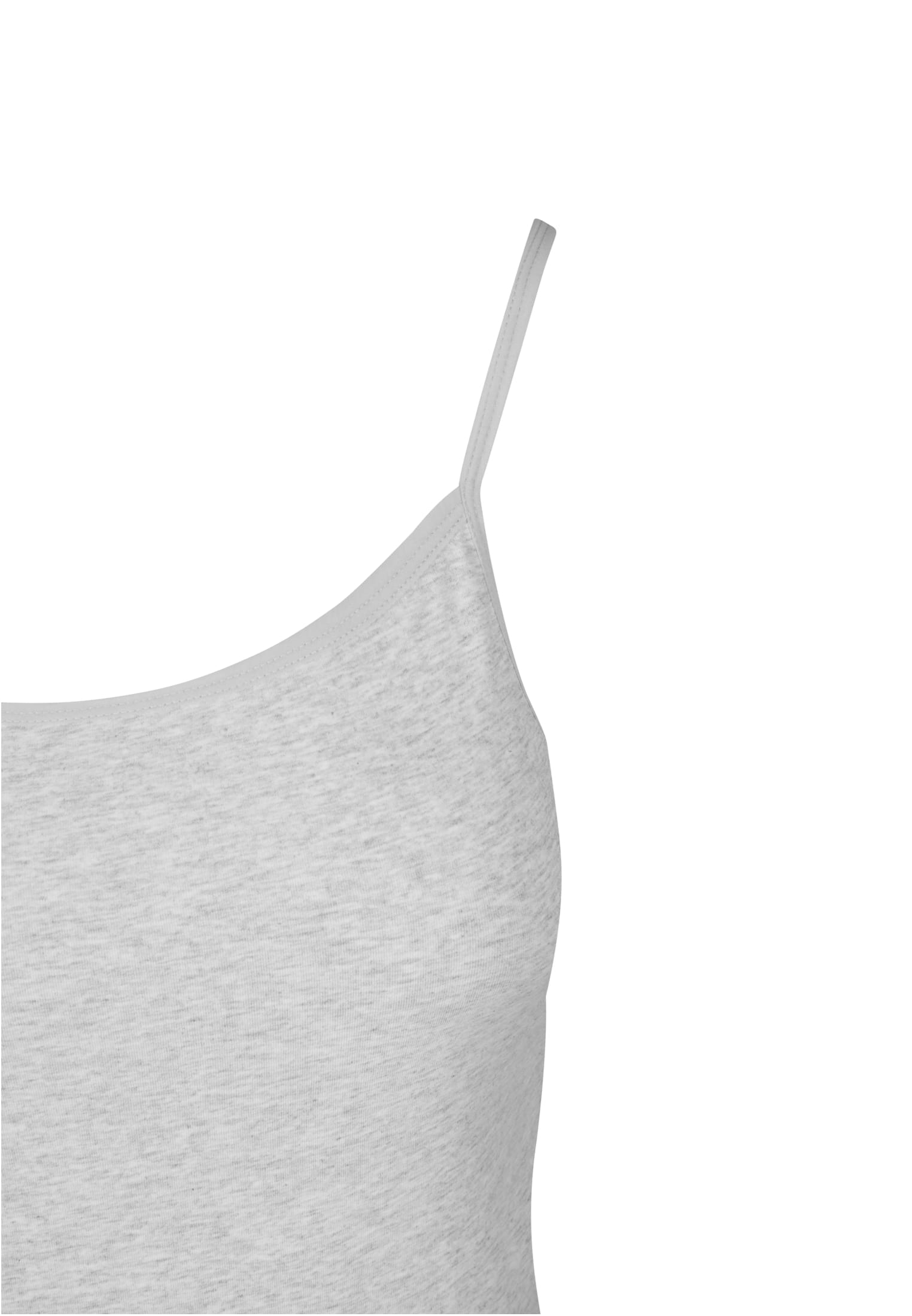 Ladies Basic Tank Top Cotton 2-Pack | heathergrey+heathergrey