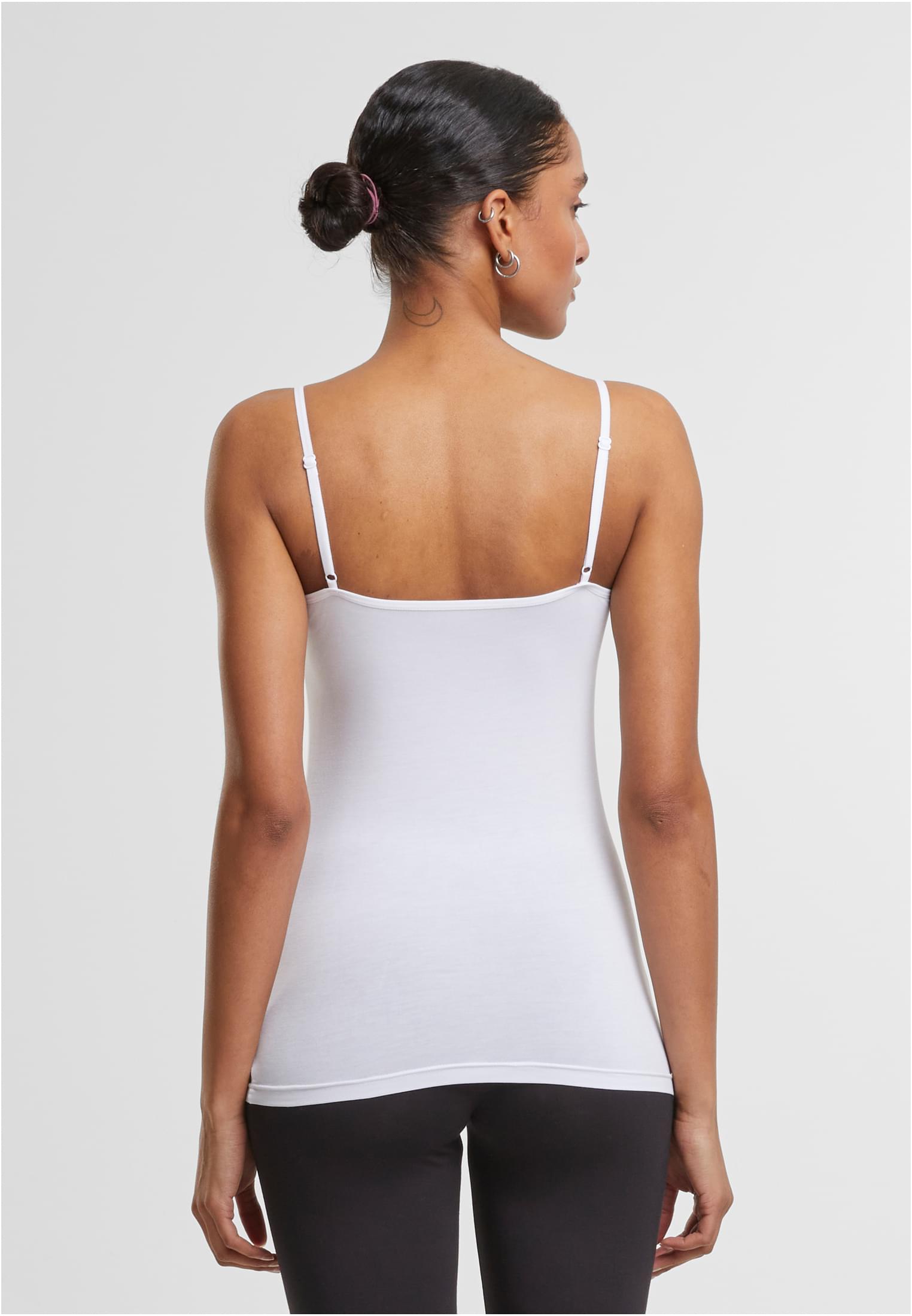 Ladies Bamboo Tank Top 2-Pack | white+white