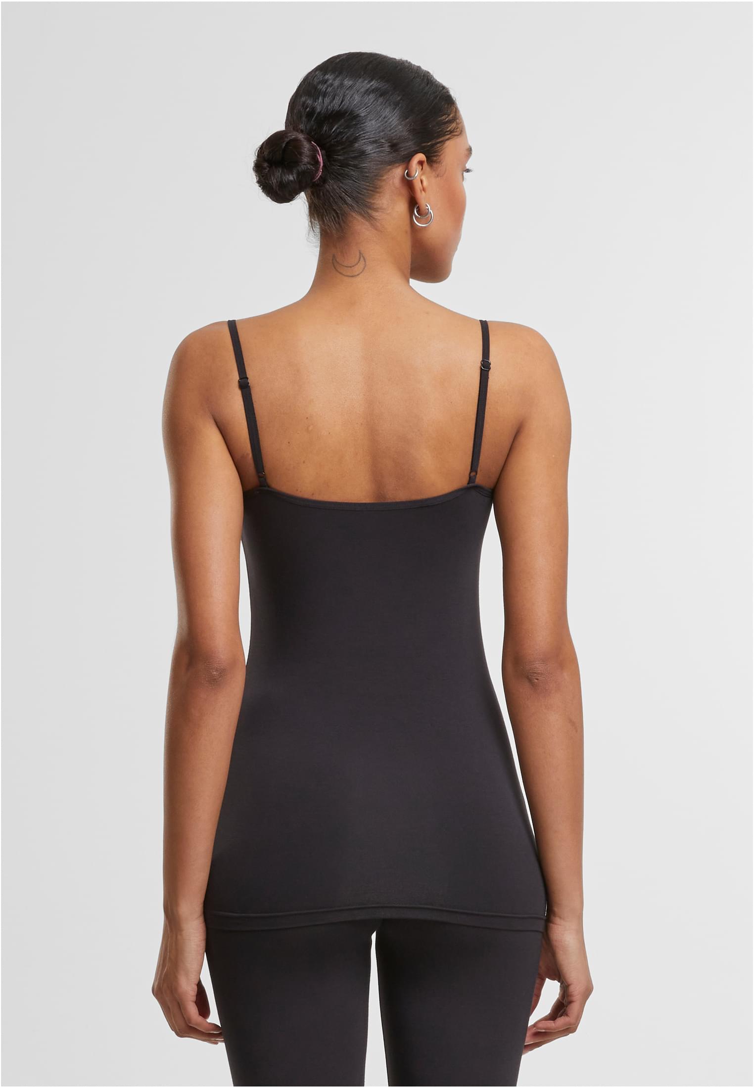 Ladies Bamboo Tank Top 2-Pack | black+black
