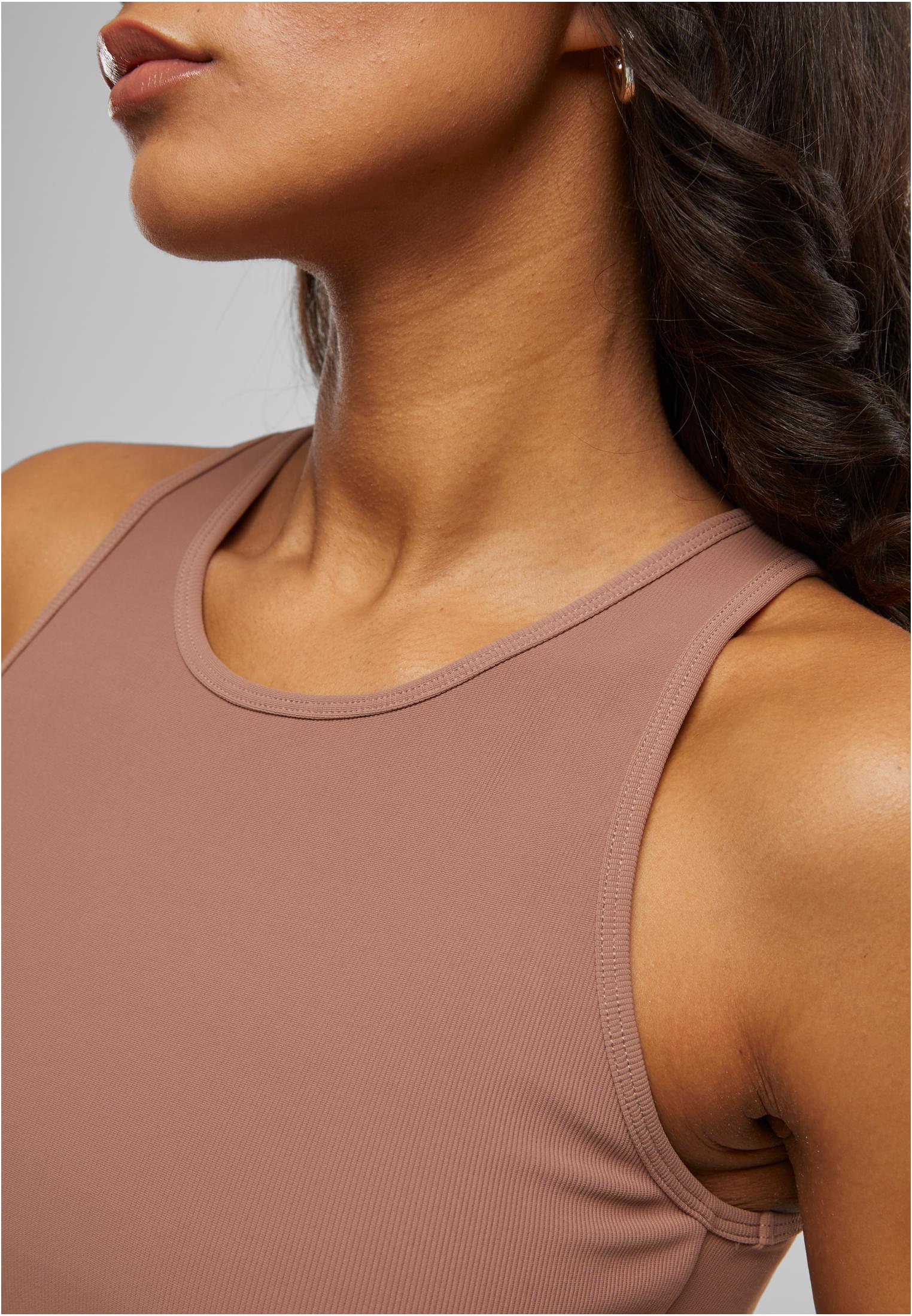 Ladies Sports Top Rib | light brown