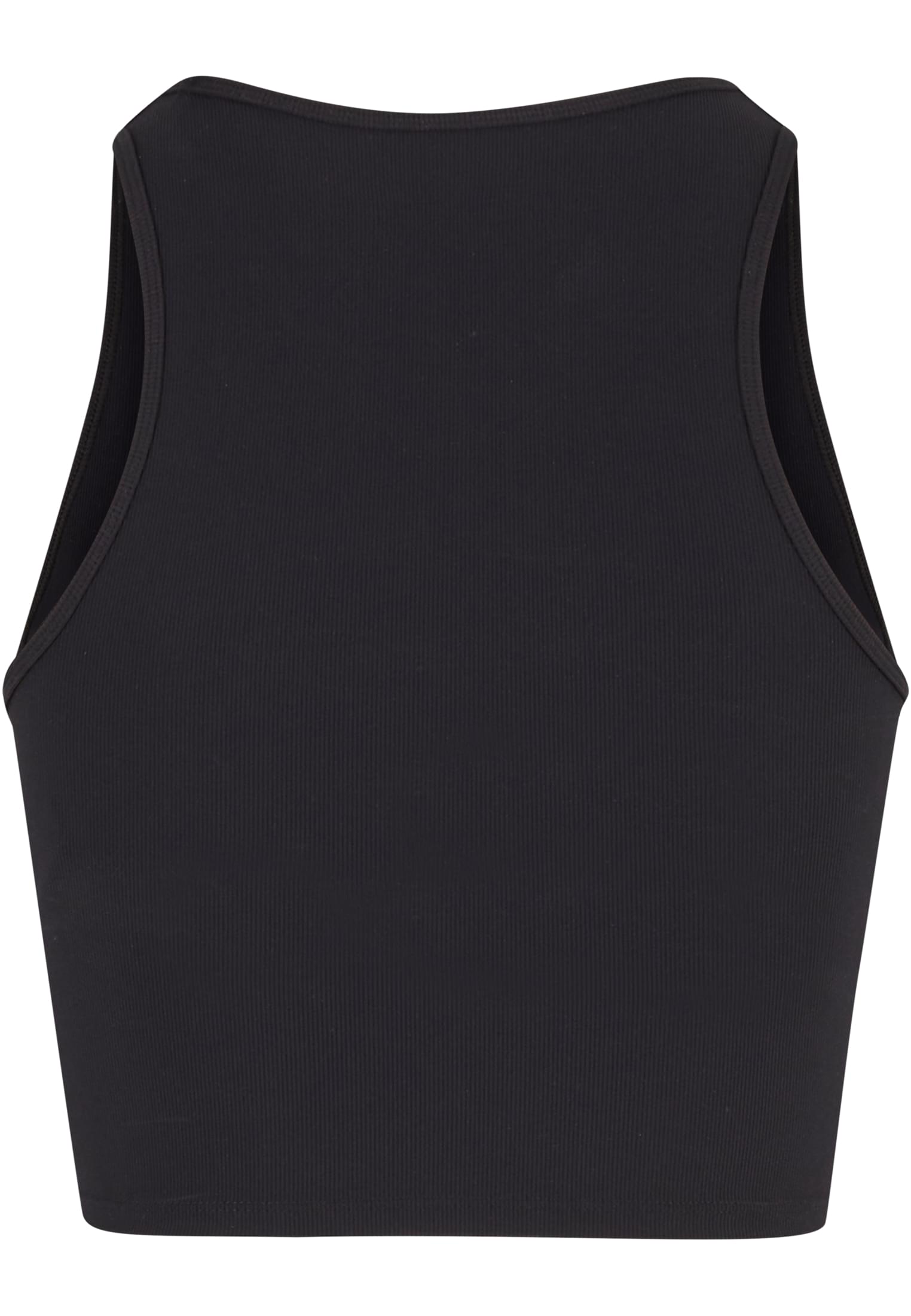 Ladies Sports Top Rib | black