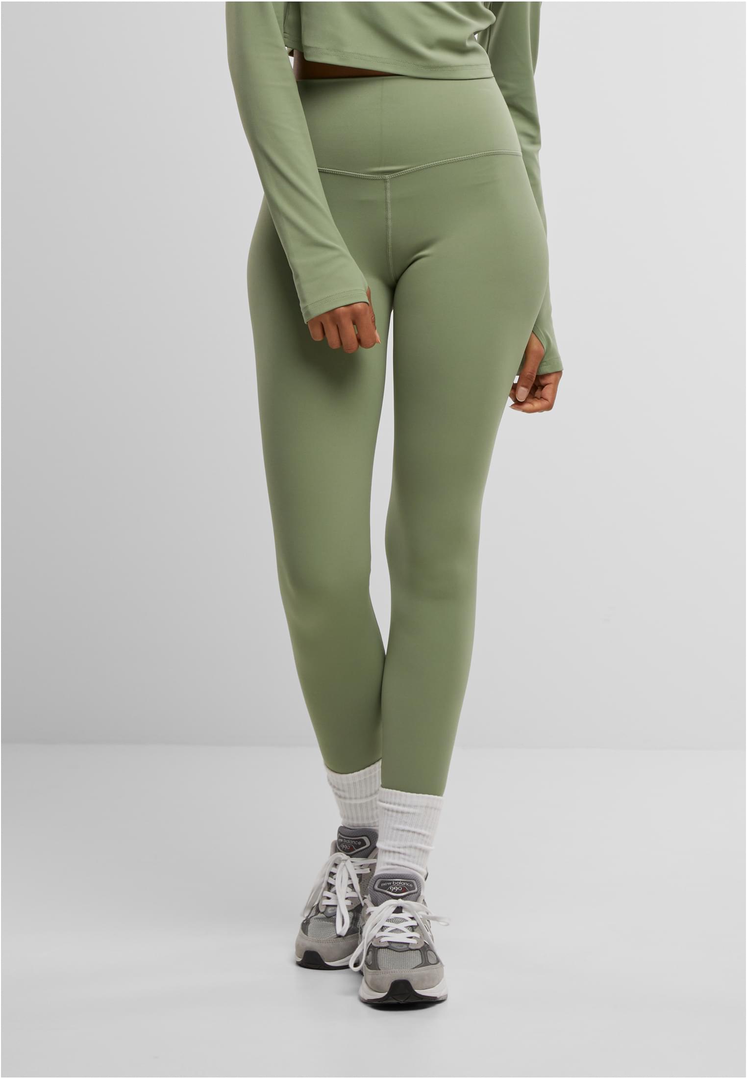 Ladies Sports Leggings | matcha green