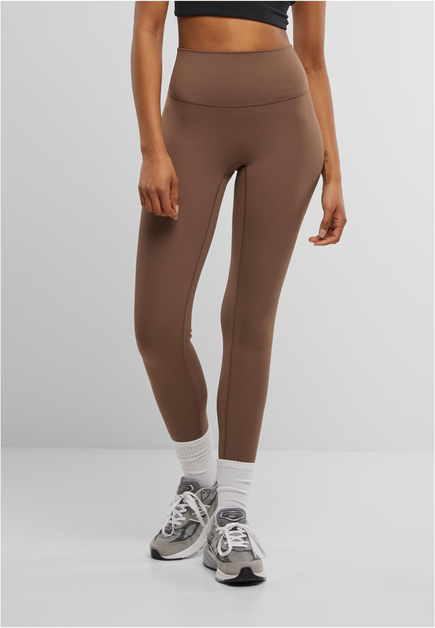 Ladies Sports Leggings | mocca brown