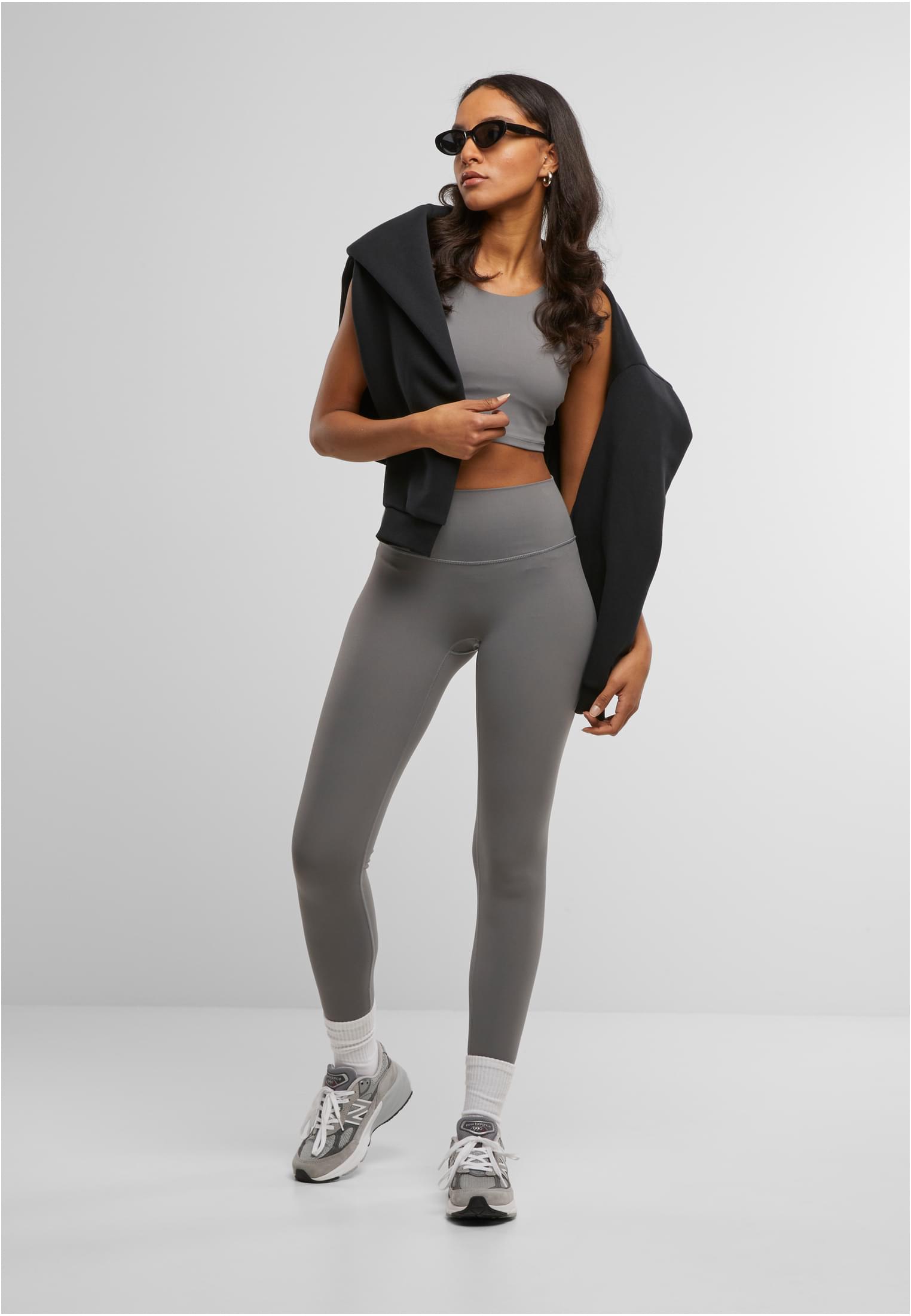 Ladies Sports Leggings | senior grey