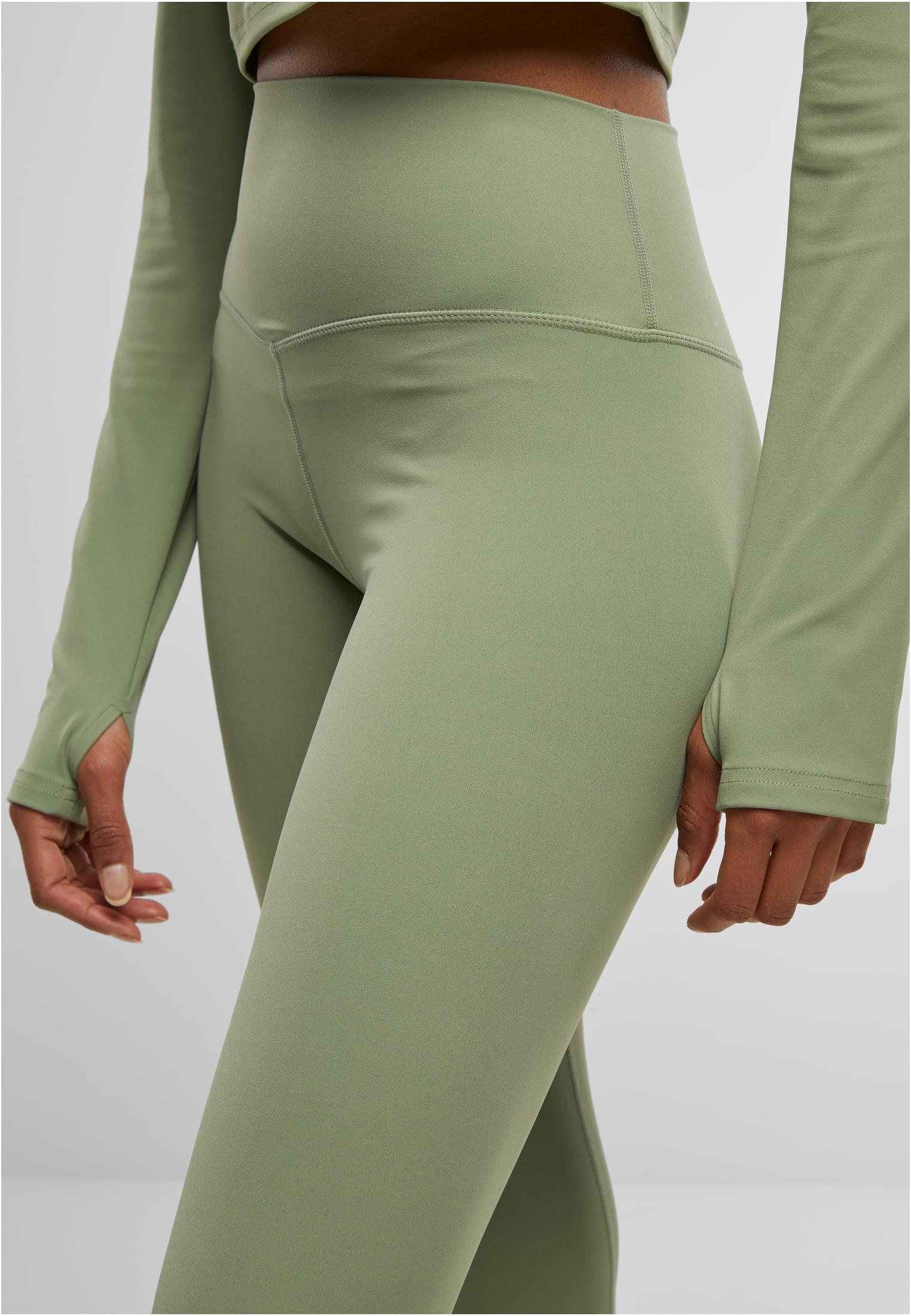 Ladies Sports Leggings | matcha green