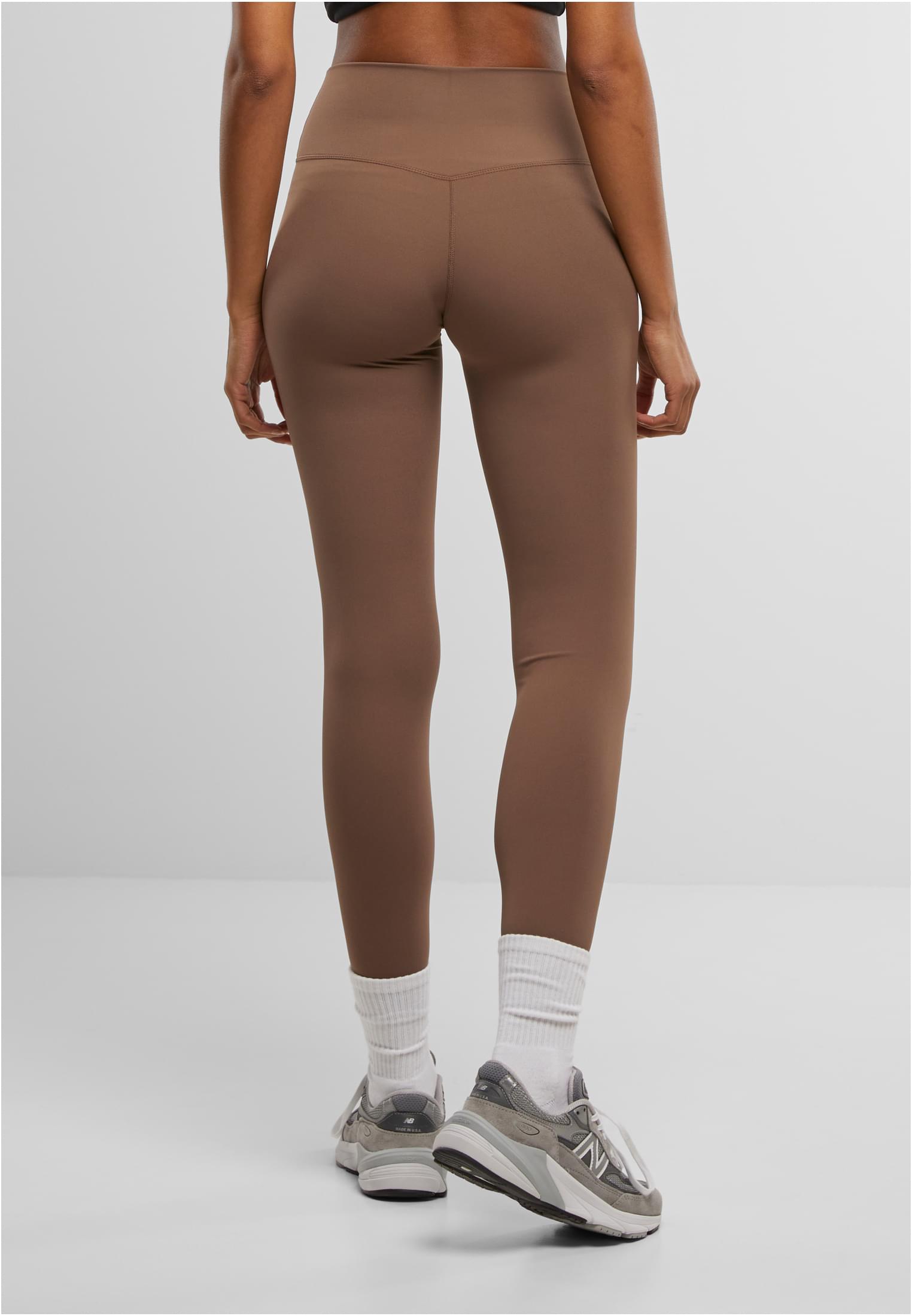 Ladies Sports Leggings | mocca brown
