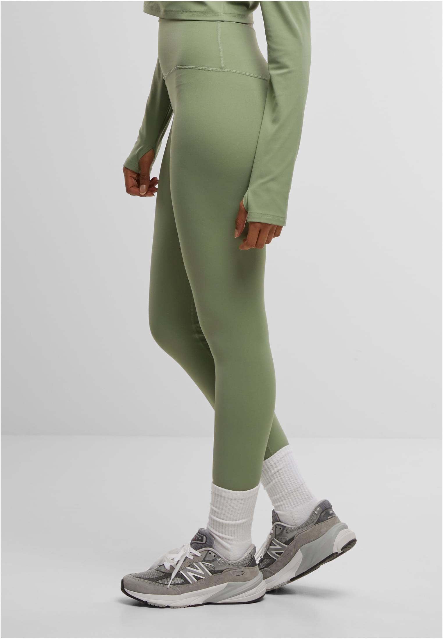Ladies Sports Leggings | matcha green