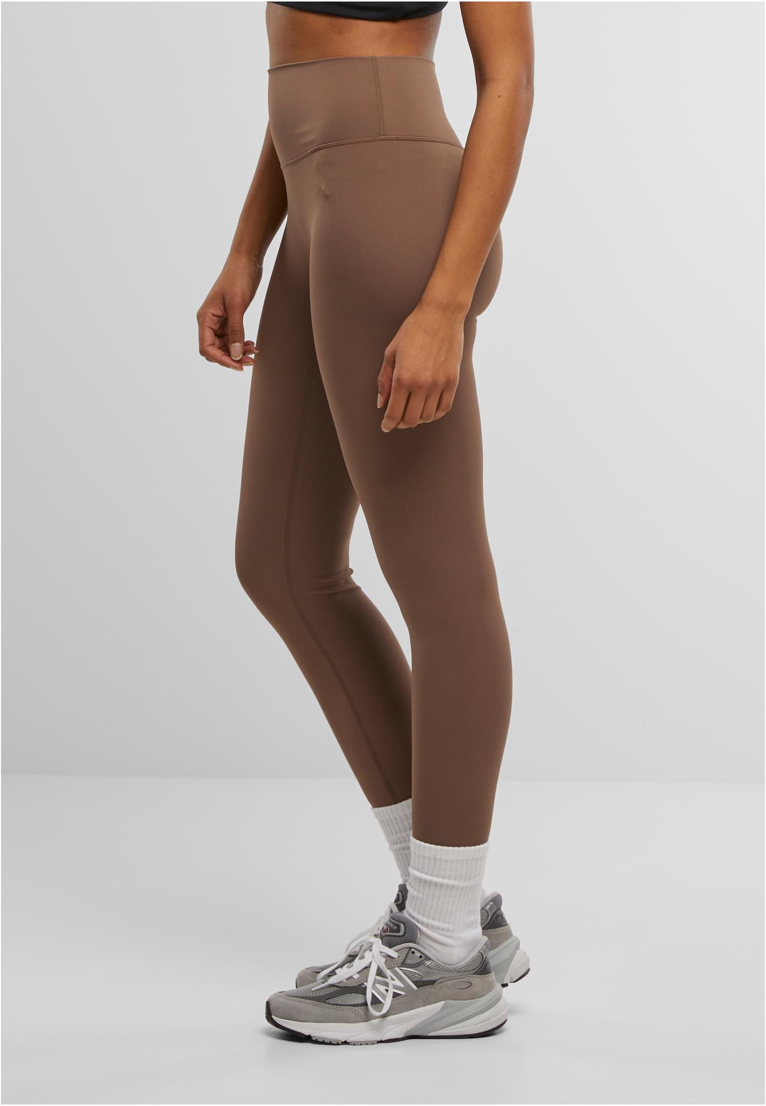 Ladies Sports Leggings | mocca brown