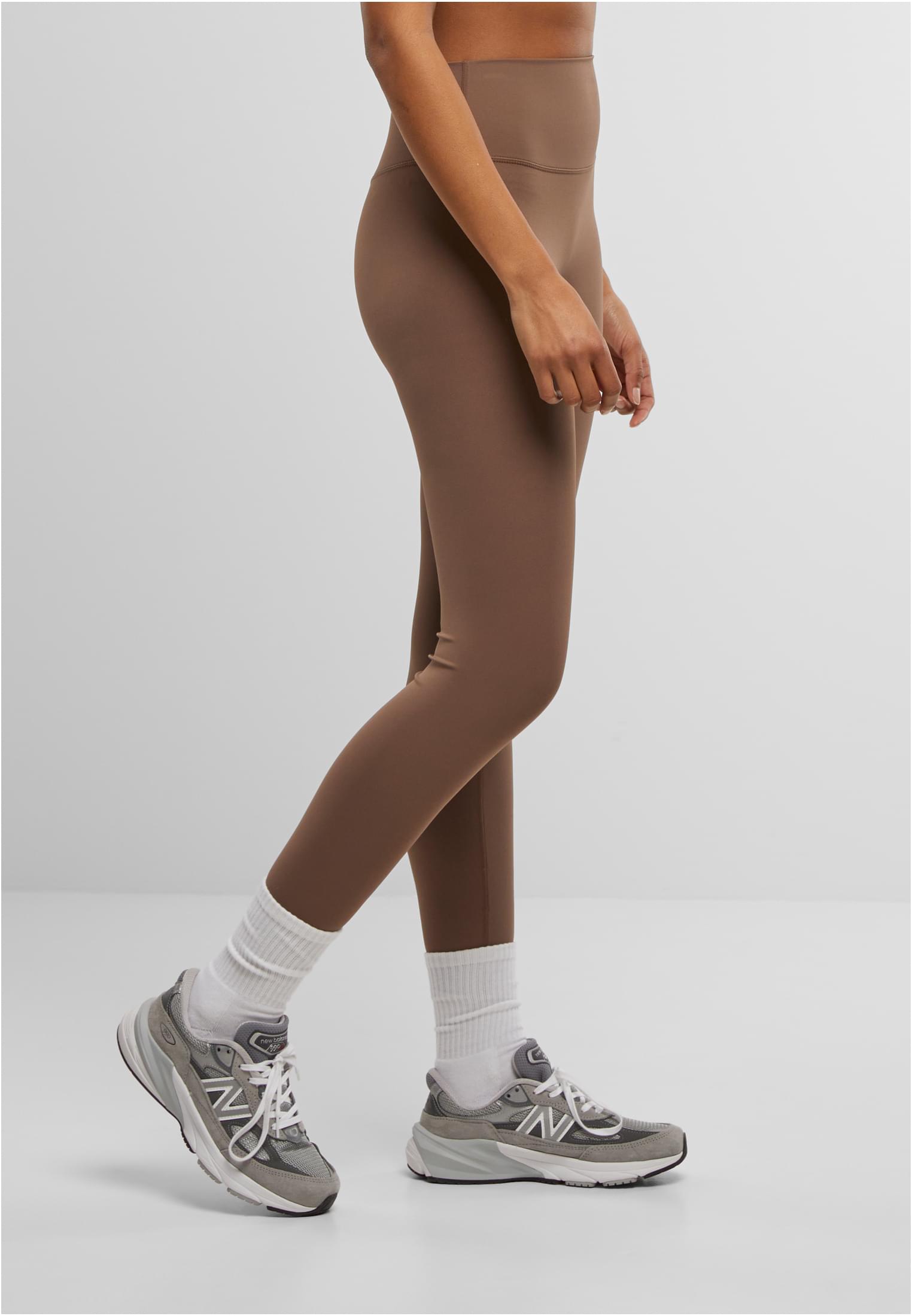 Ladies Sports Leggings | mocca brown
