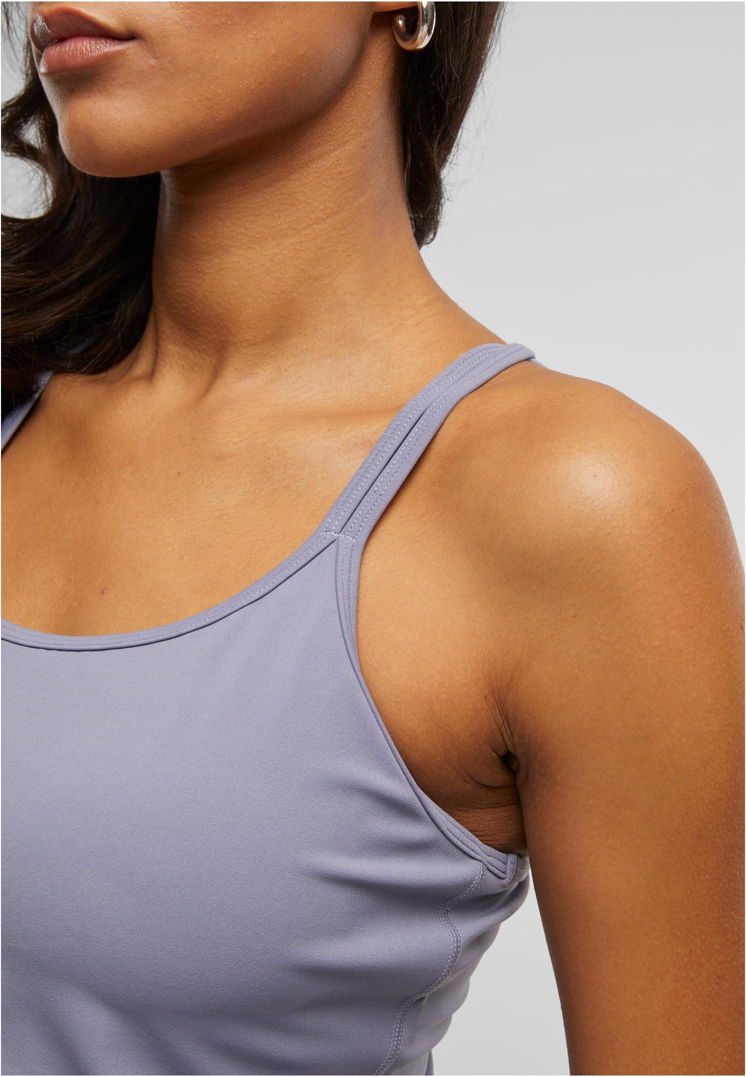 Ladies Sports Top | grey blue