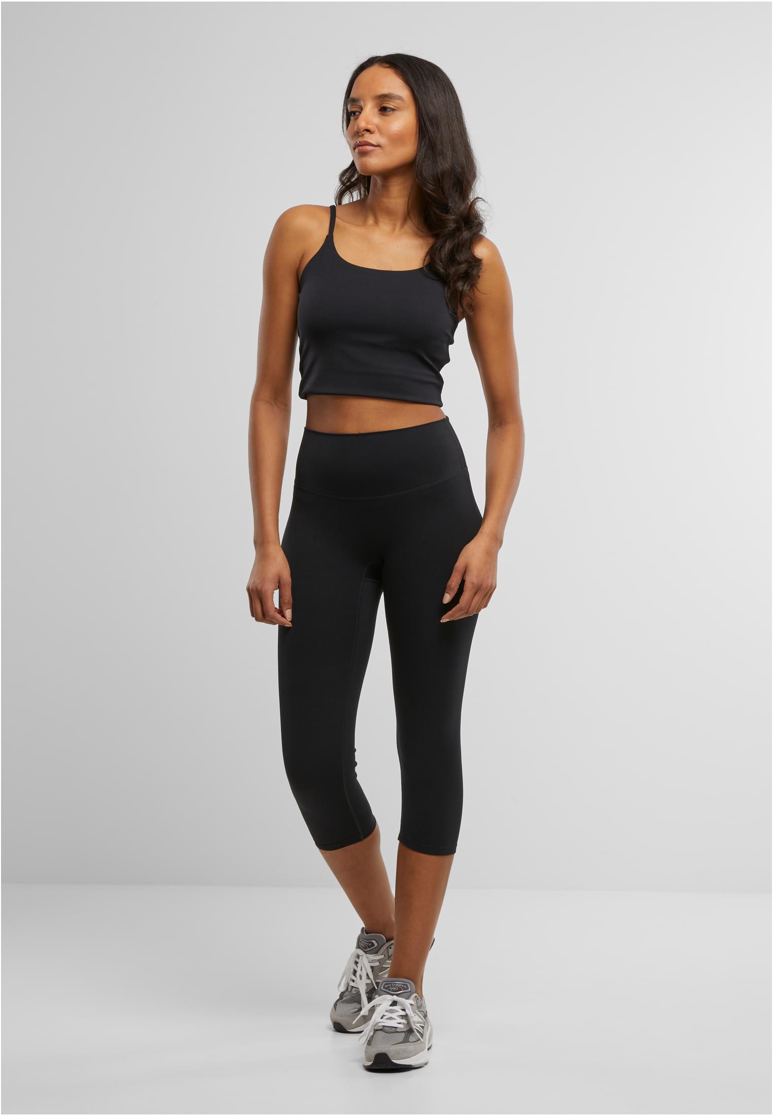 Ladies Capri Leggings | black