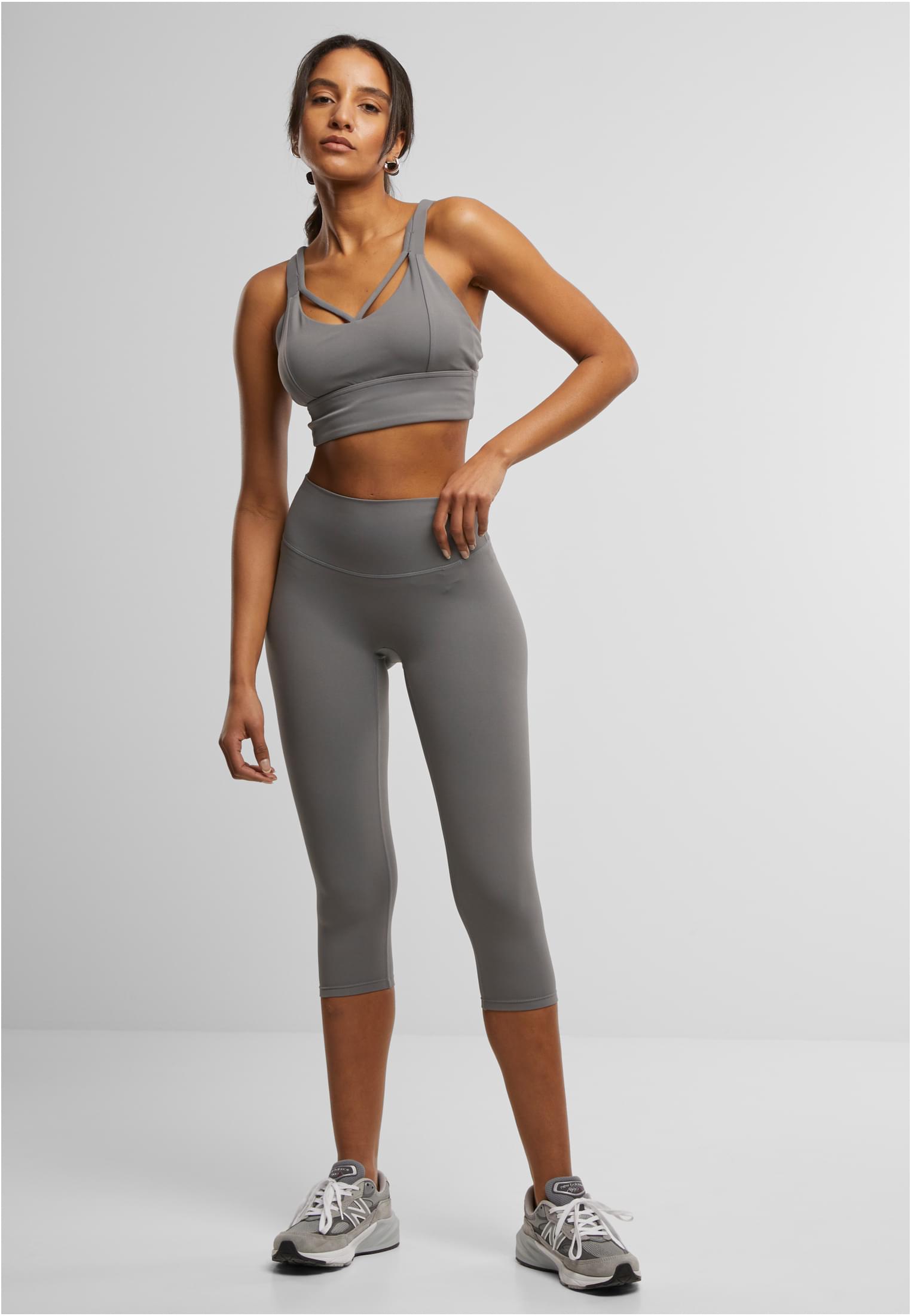 Ladies Capri Leggings | senior grey