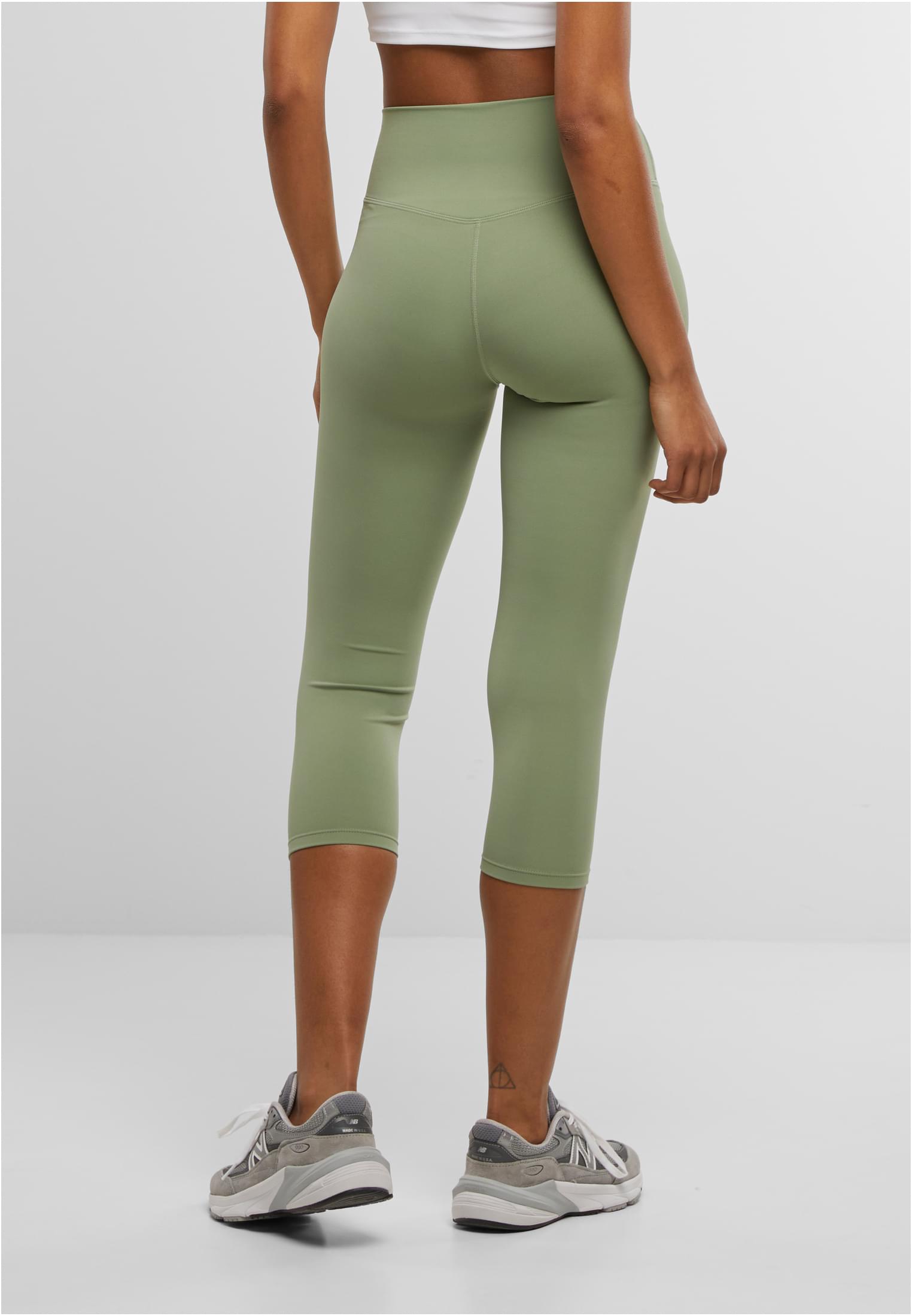 Ladies Capri Leggings | matcha green