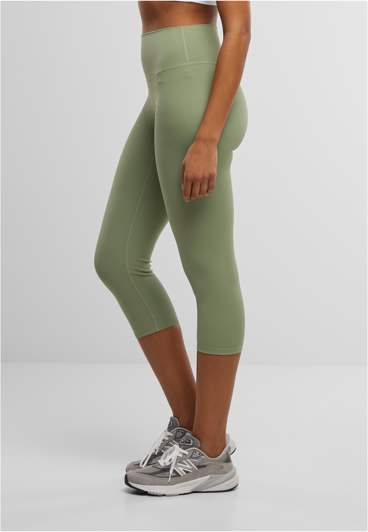 Ladies Capri Leggings | matcha green