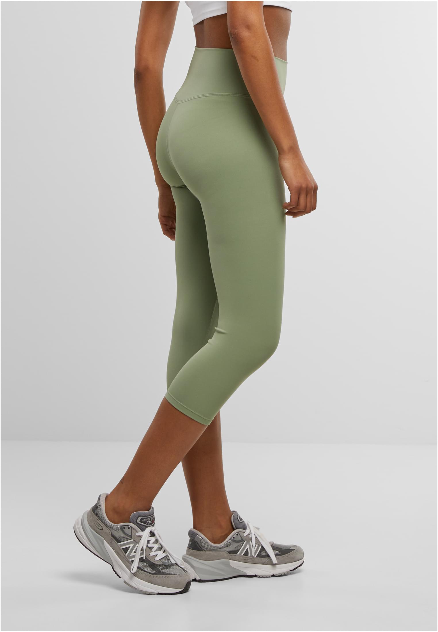 Ladies Capri Leggings | matcha green