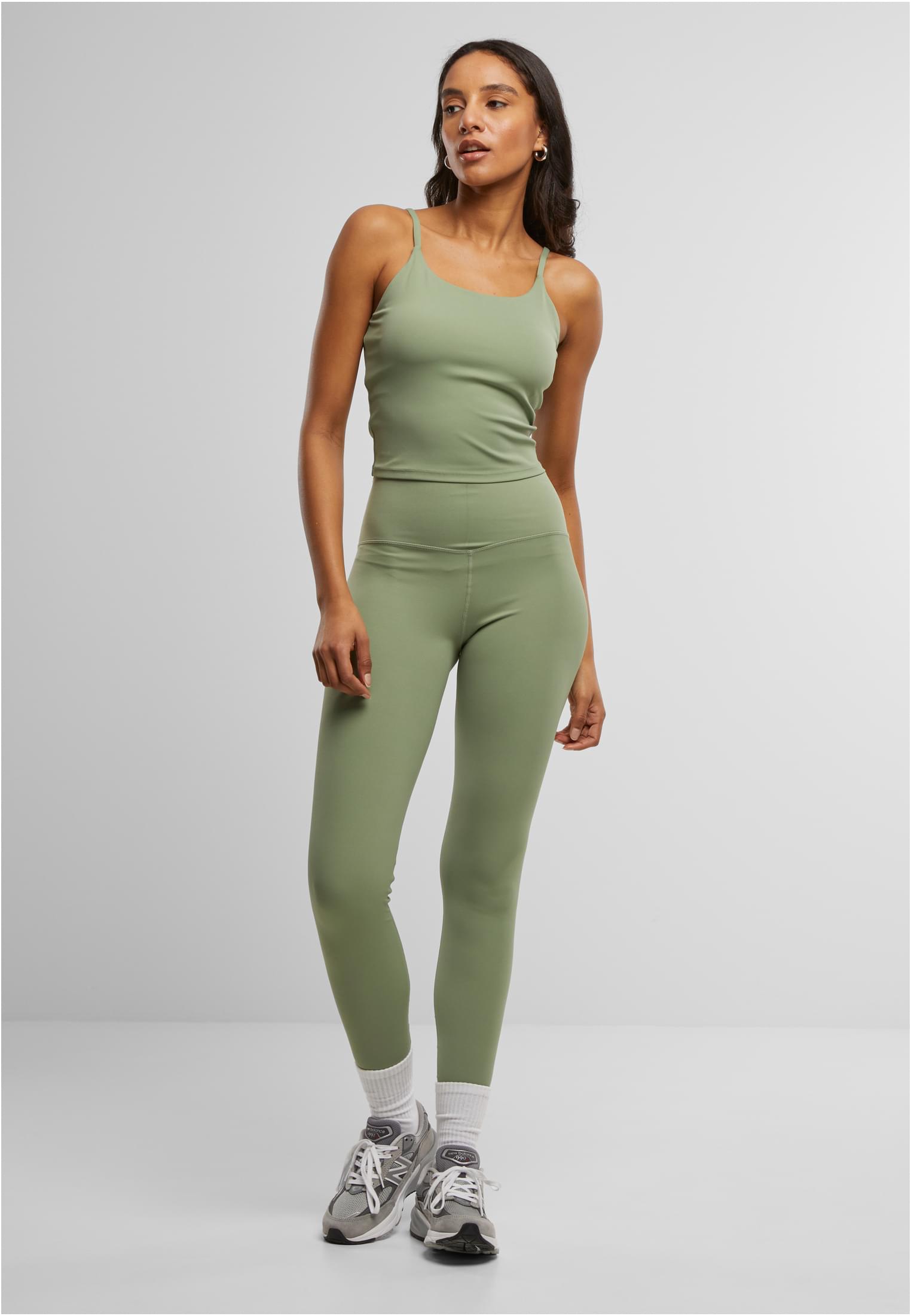 Ladies Sports Top adjustable | matcha green