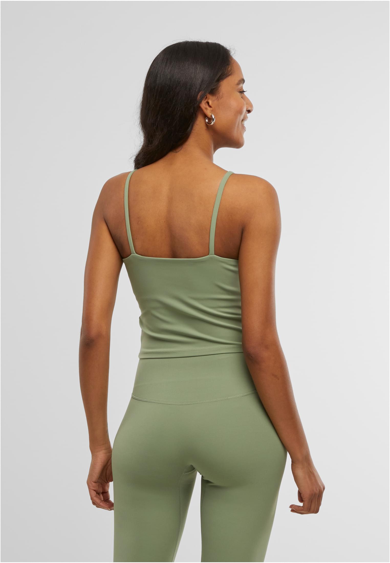 Ladies Sports Top adjustable | matcha green
