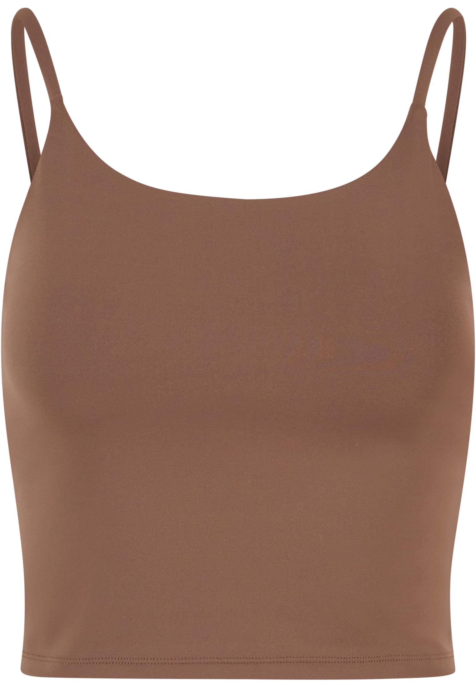 Ladies Sports Top adjustable | mocca brown