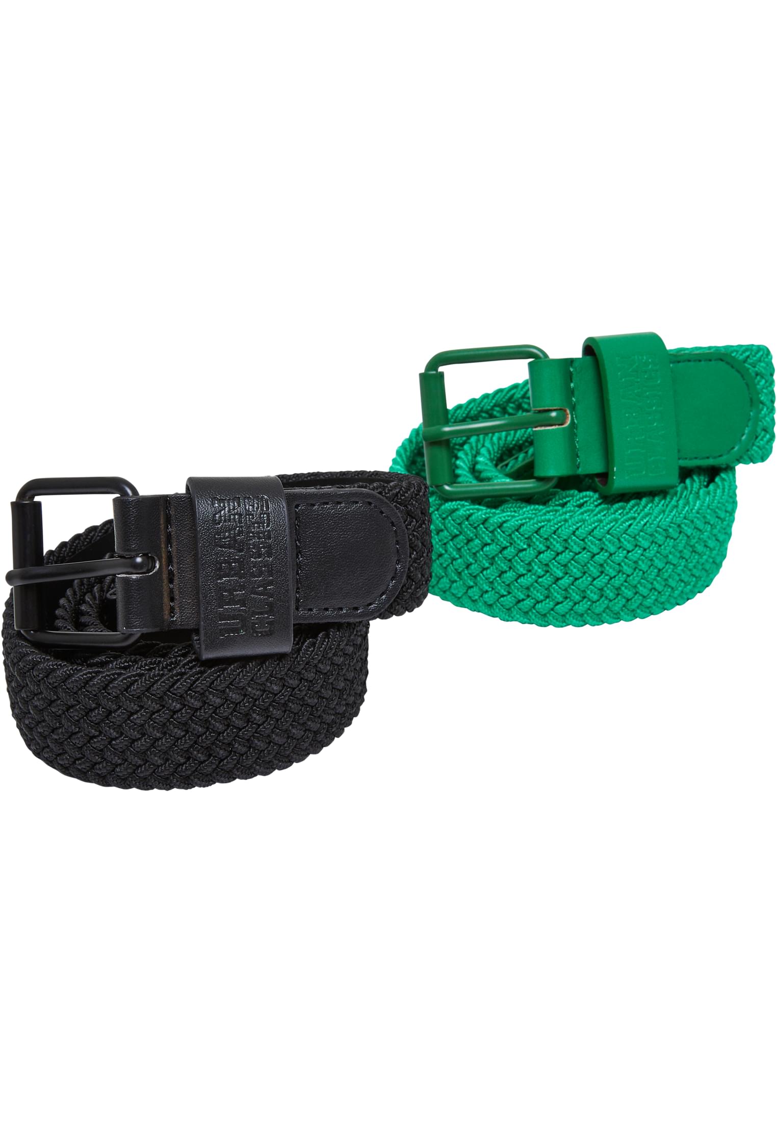 Elastic Belt Set Kids | black/bodegagreen