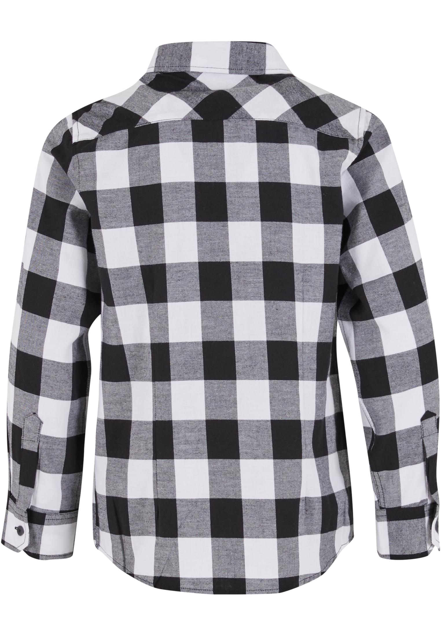 Boys Checked Flanell Shirt | black/white