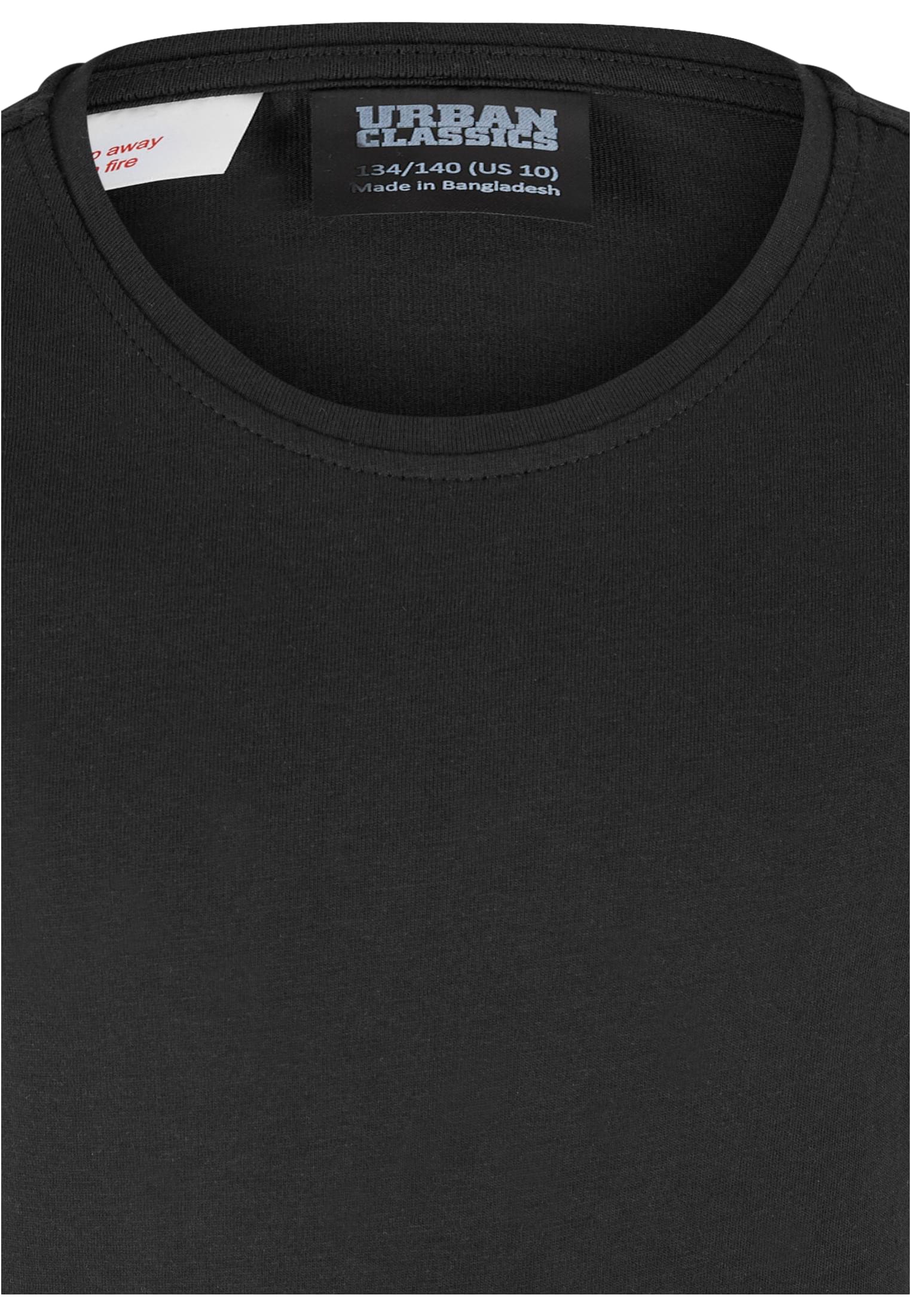 Girls Valance Tee Dress | black