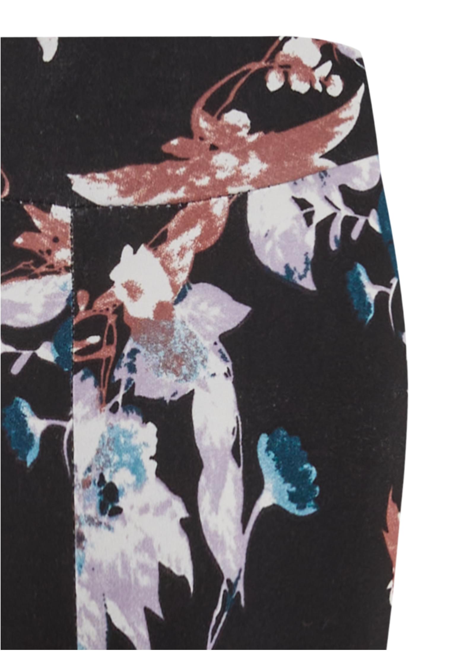Girls Soft AOP Leggings | blackflower