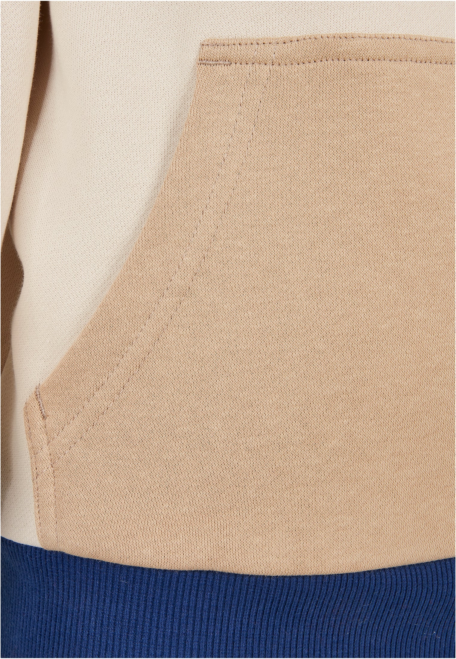 Boys Oversized Color Block Hoody | unionbeige/softseagrass