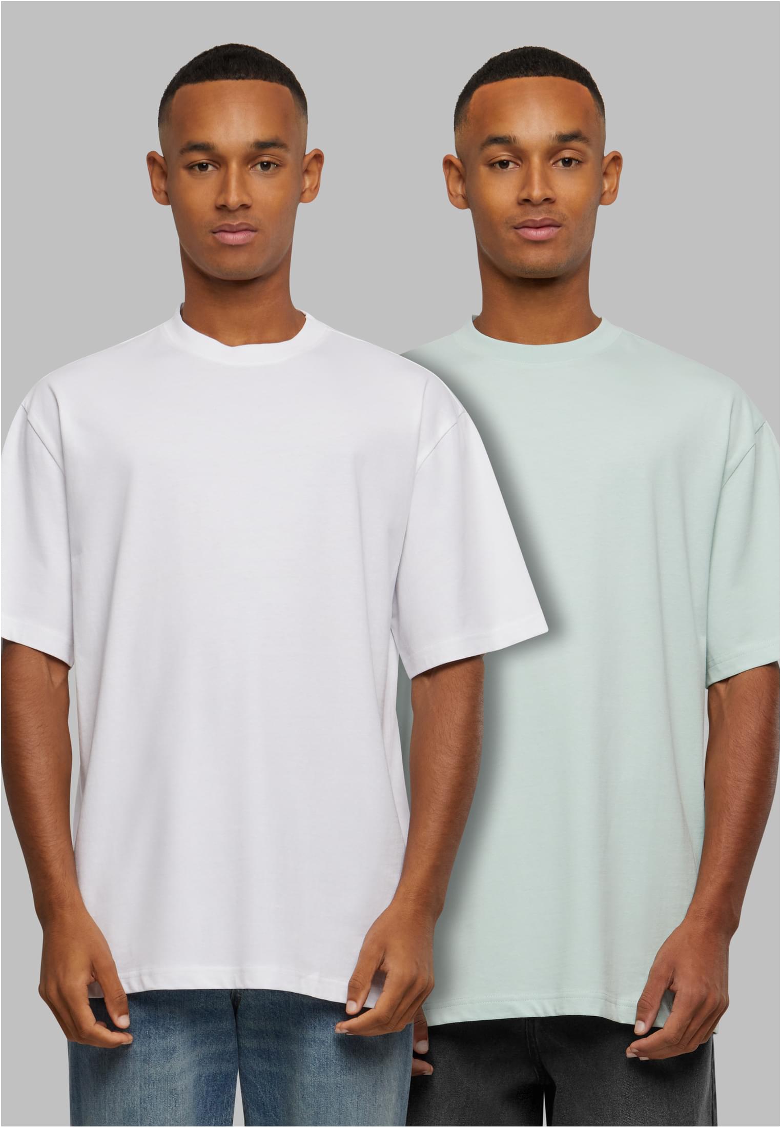 Tall Tee 2-Pack | frostmint+white