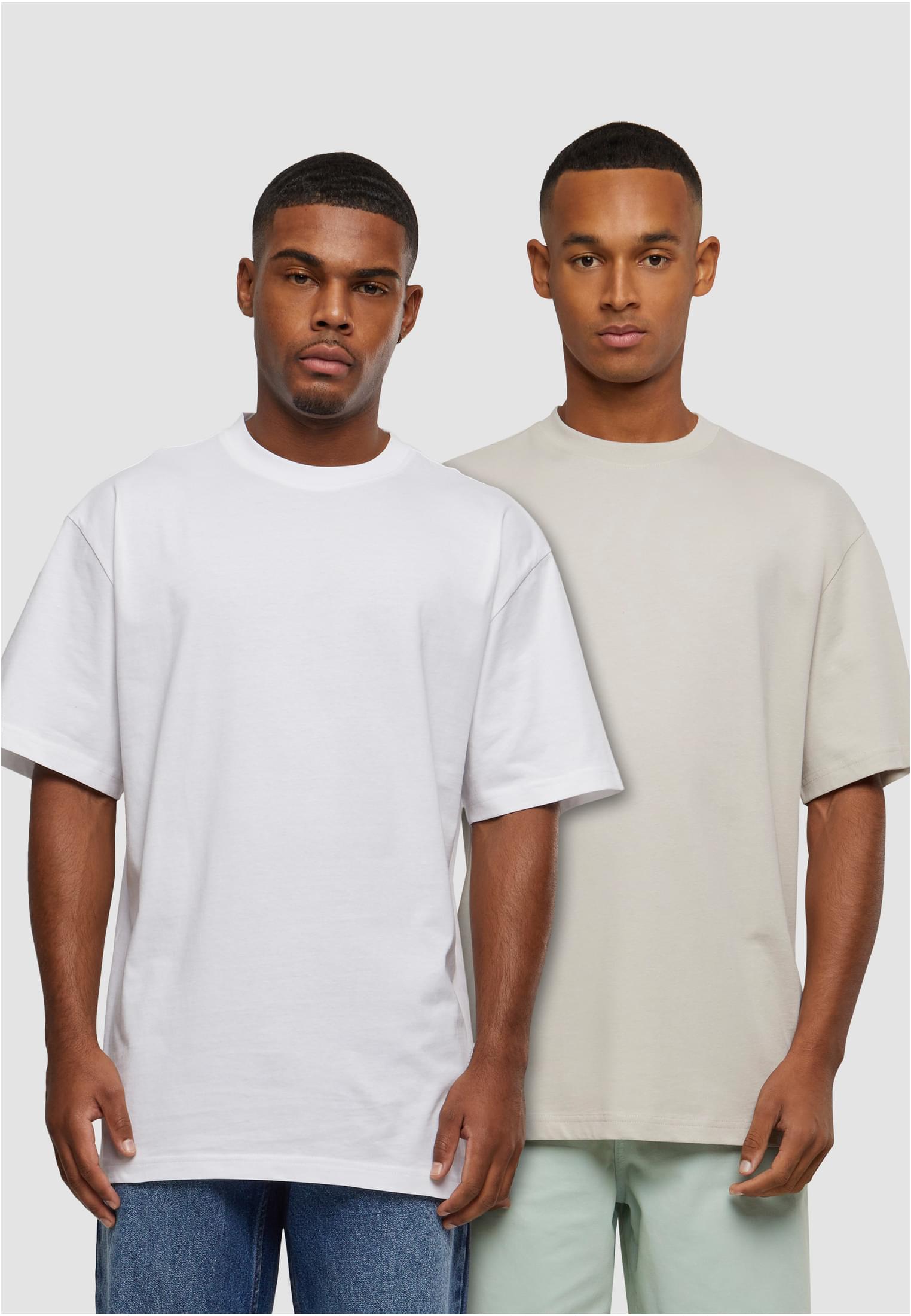 Tall Tee 2-Pack | cloud+white