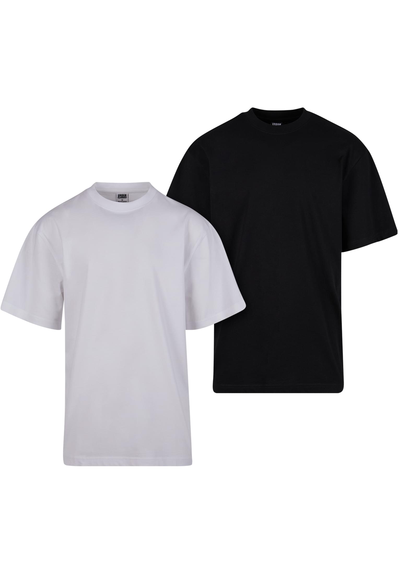 Tall Tee 2-Pack | white+black