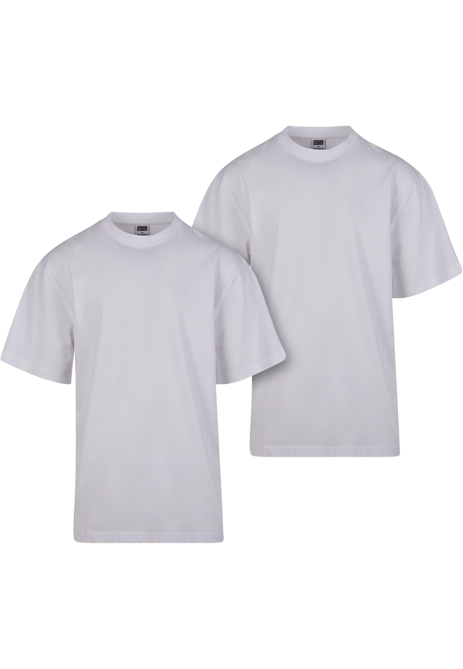 Tall Tee 2-Pack | white+white