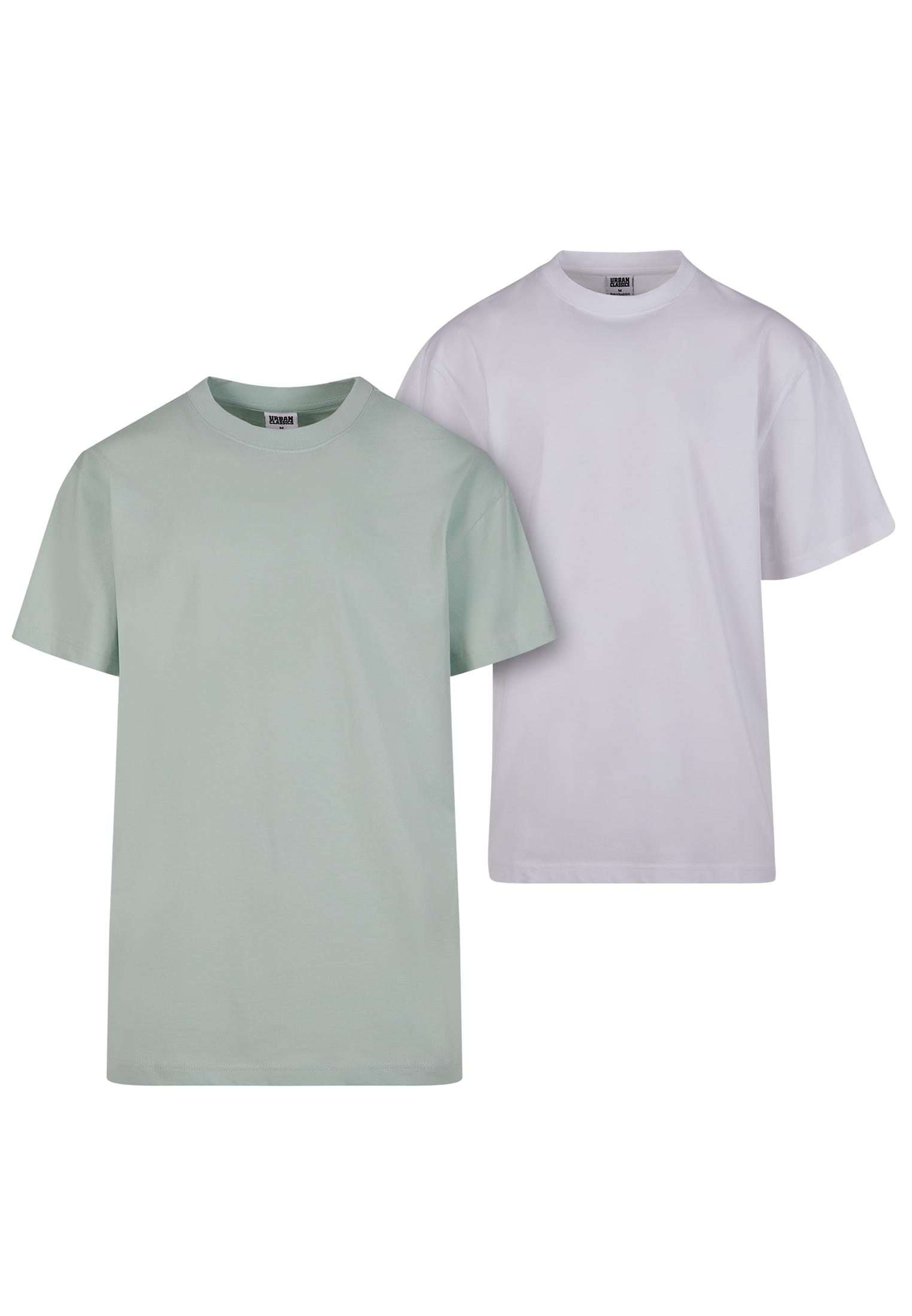 Tall Tee 2-Pack | frostmint+white