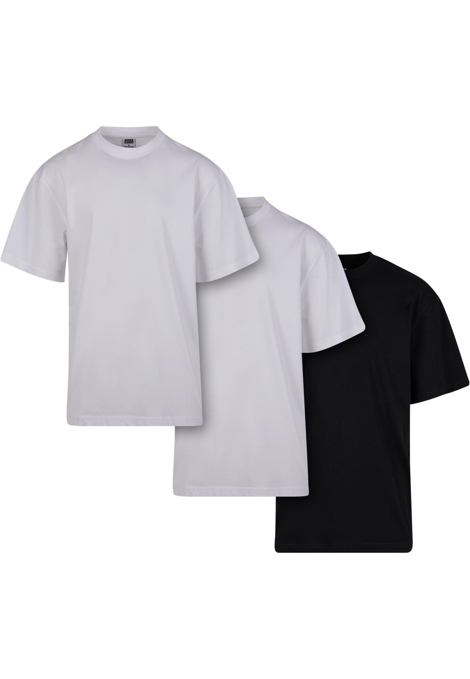 Tall Tee 3-Pack | white+white+black