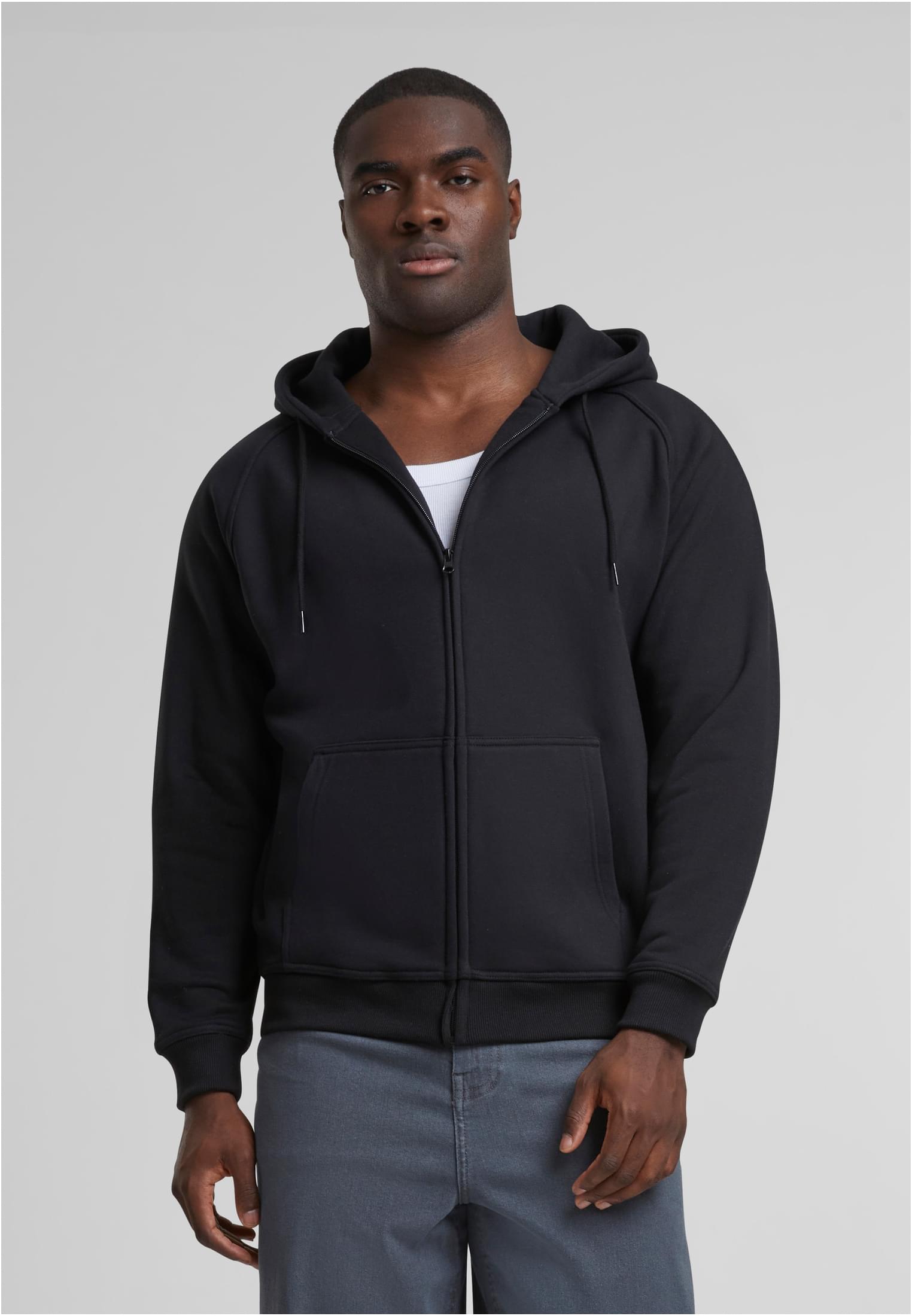 Zip Hoody | black