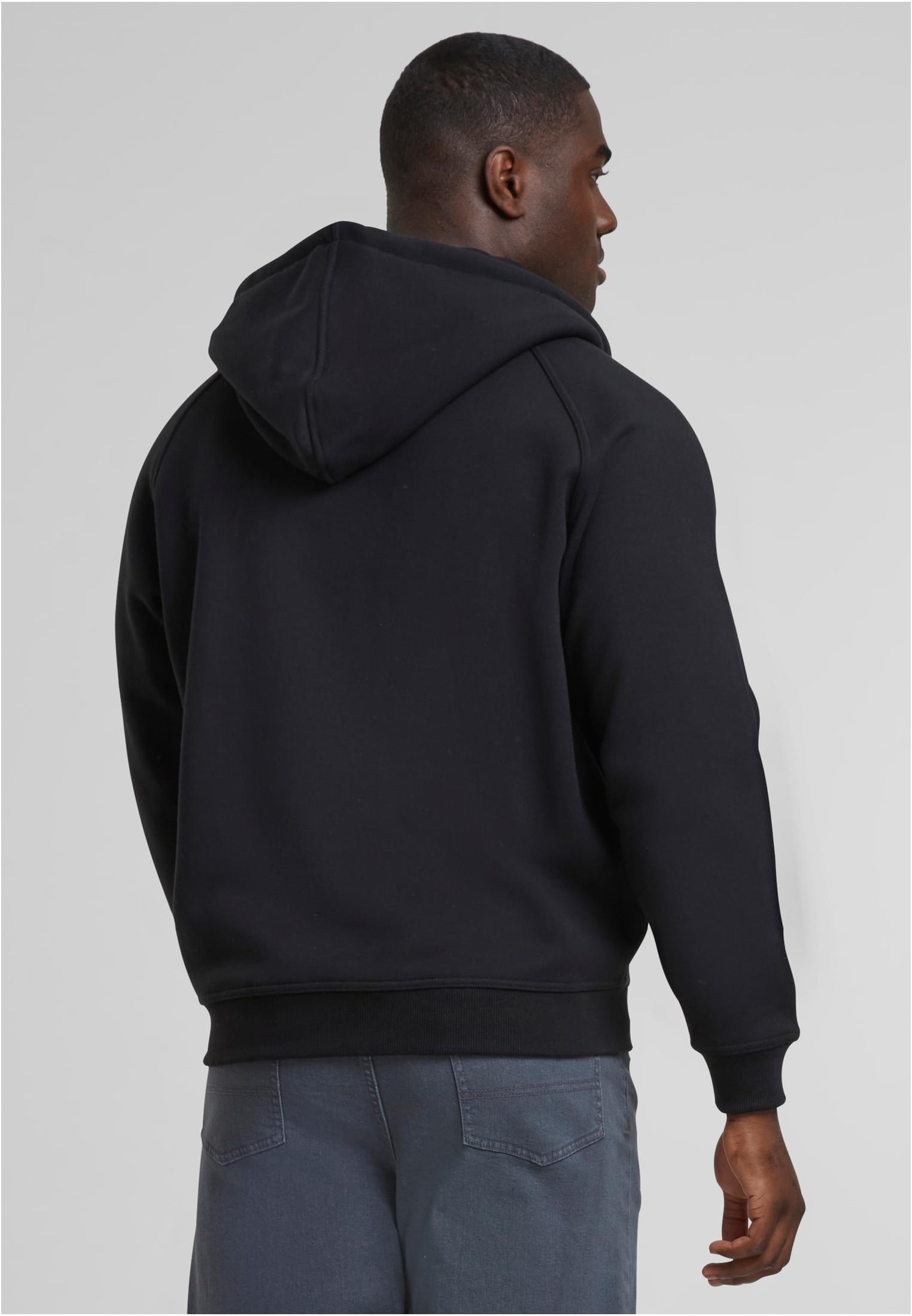 Zip Hoody | black