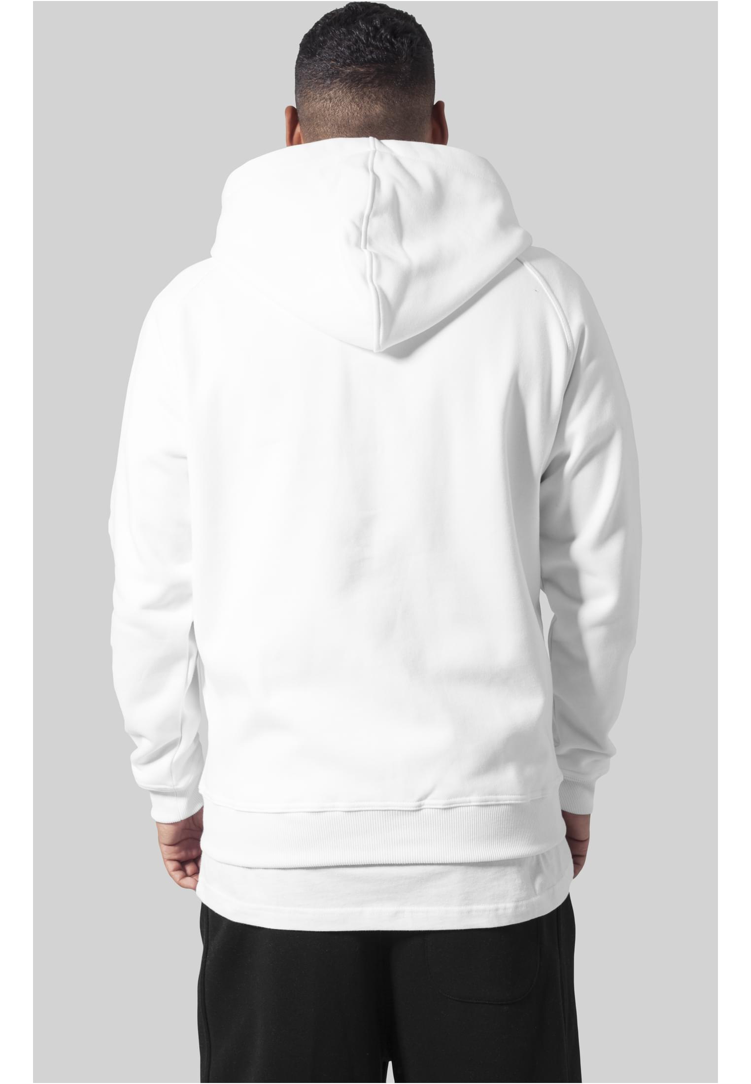 Zip Hoody | white