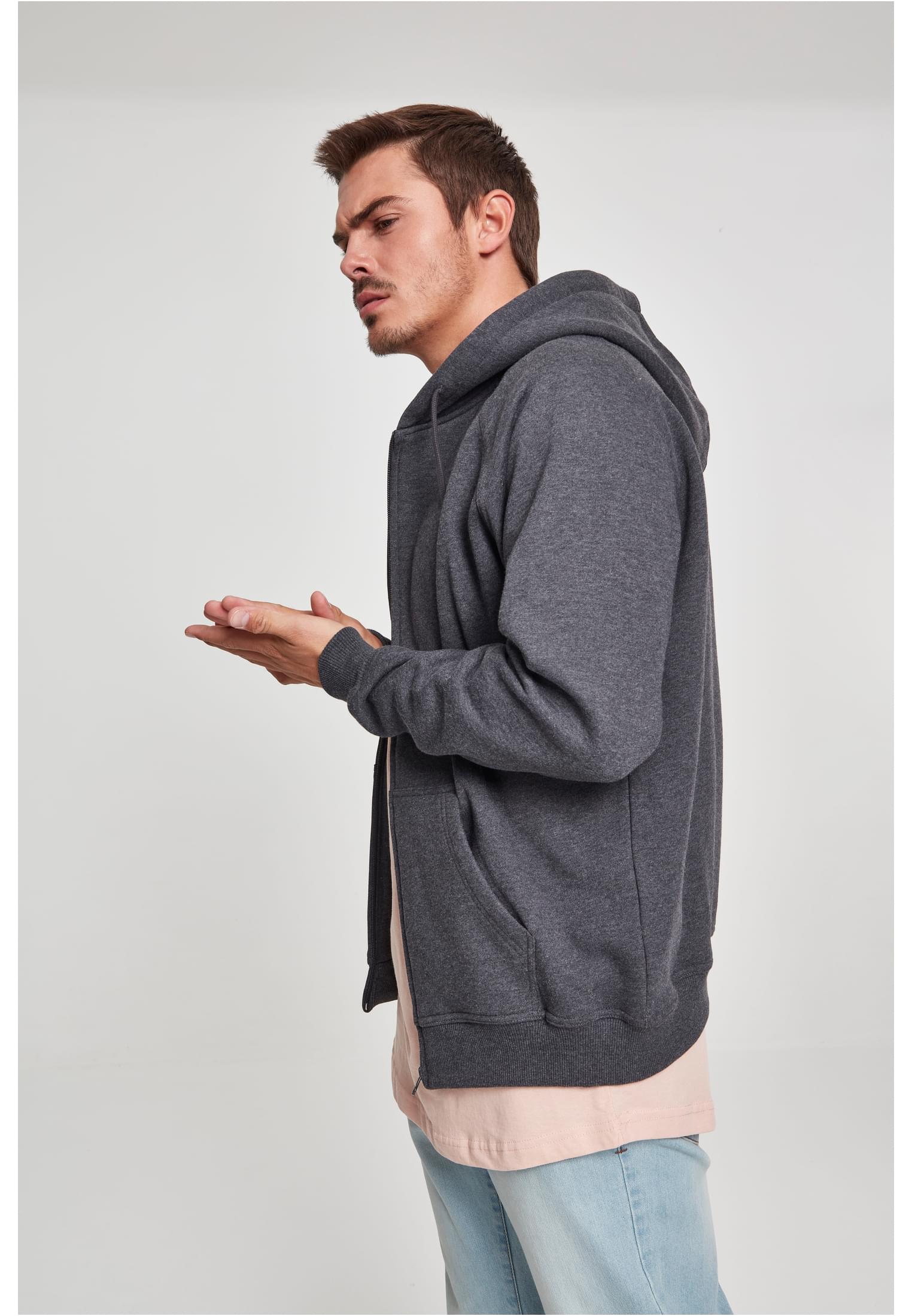 Zip Hoody | charcoal