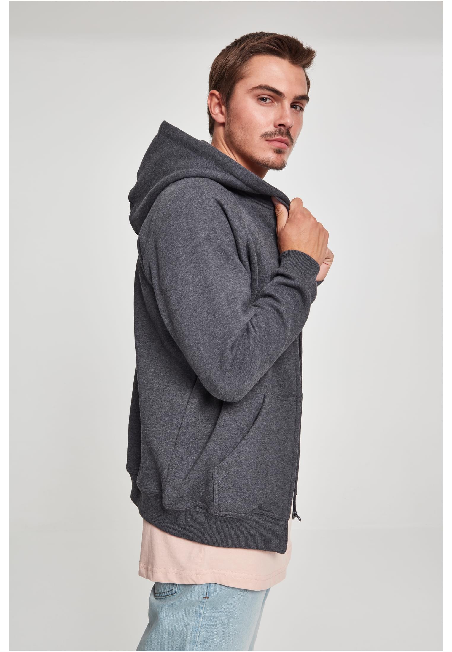 Zip Hoody | charcoal