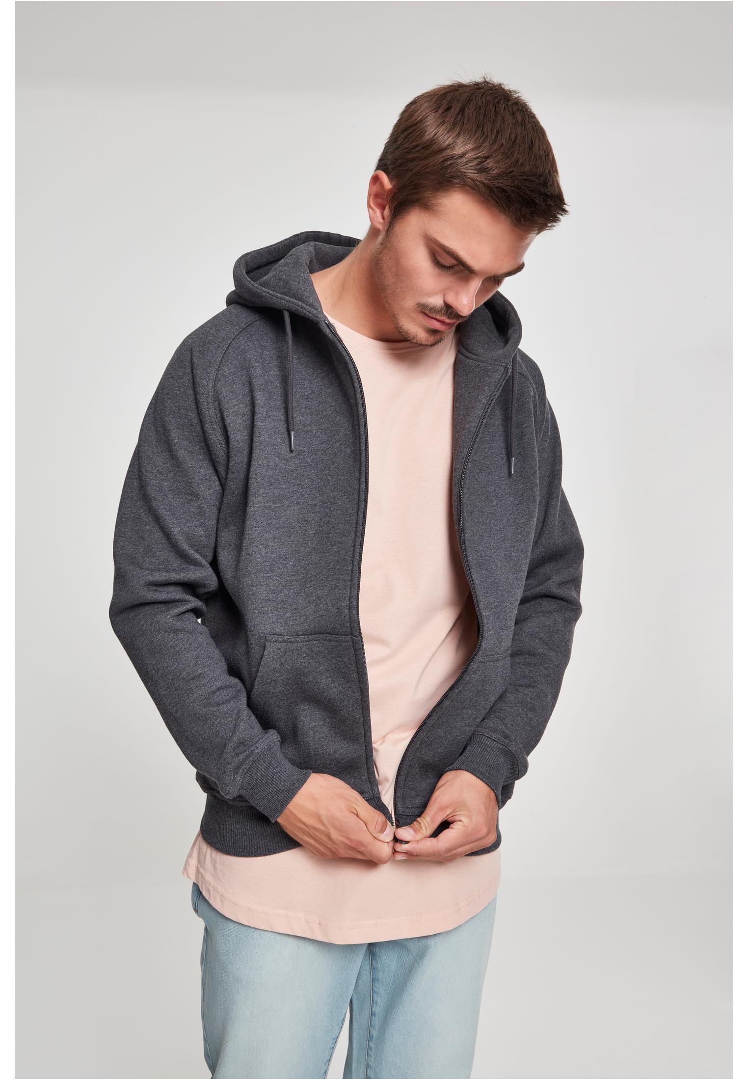 Zip Hoody | charcoal