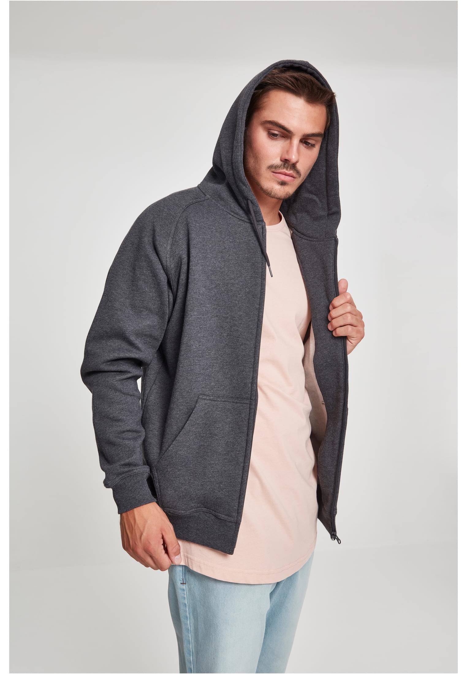 Zip Hoody | charcoal