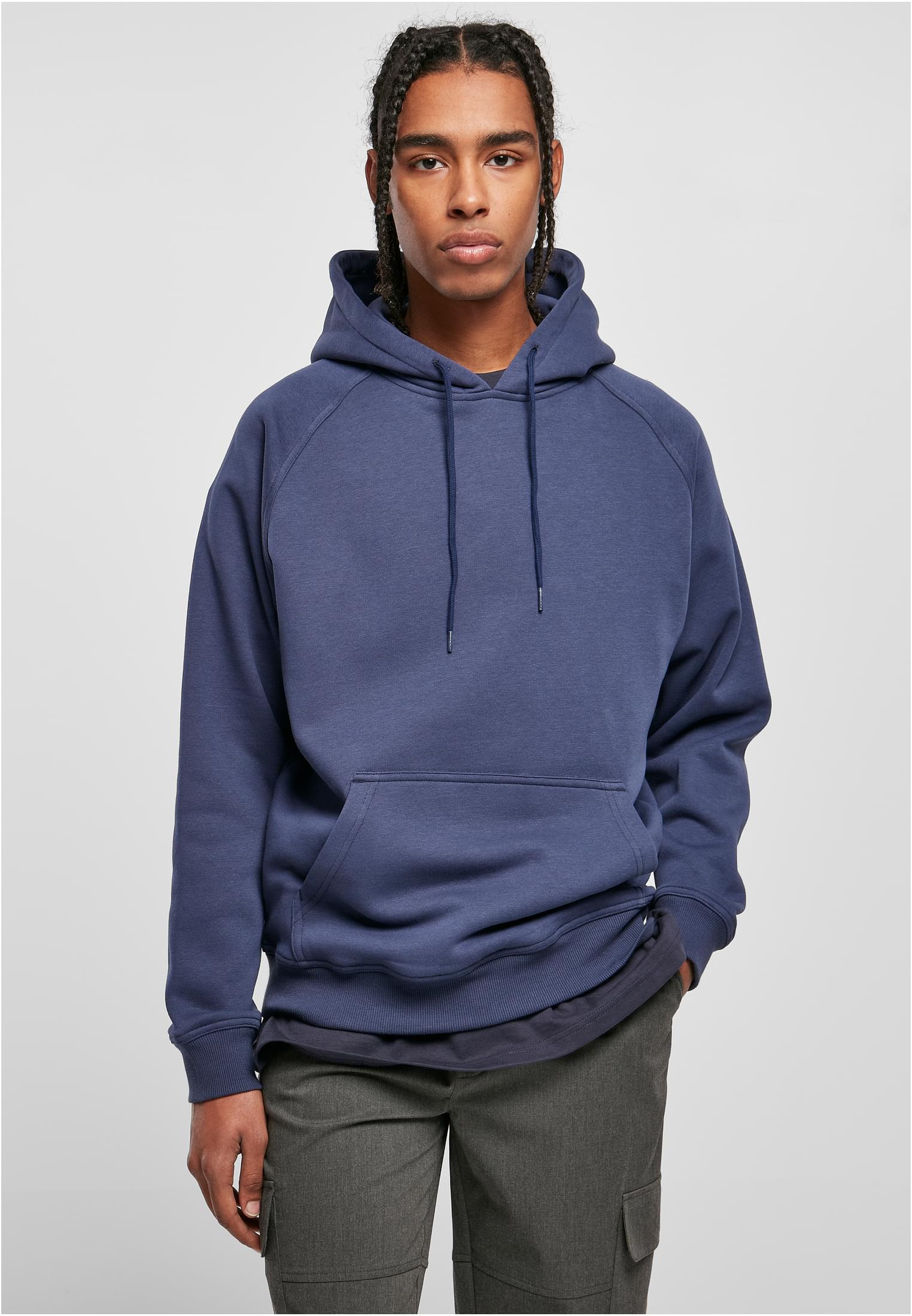 Blank Hoody | darkblue