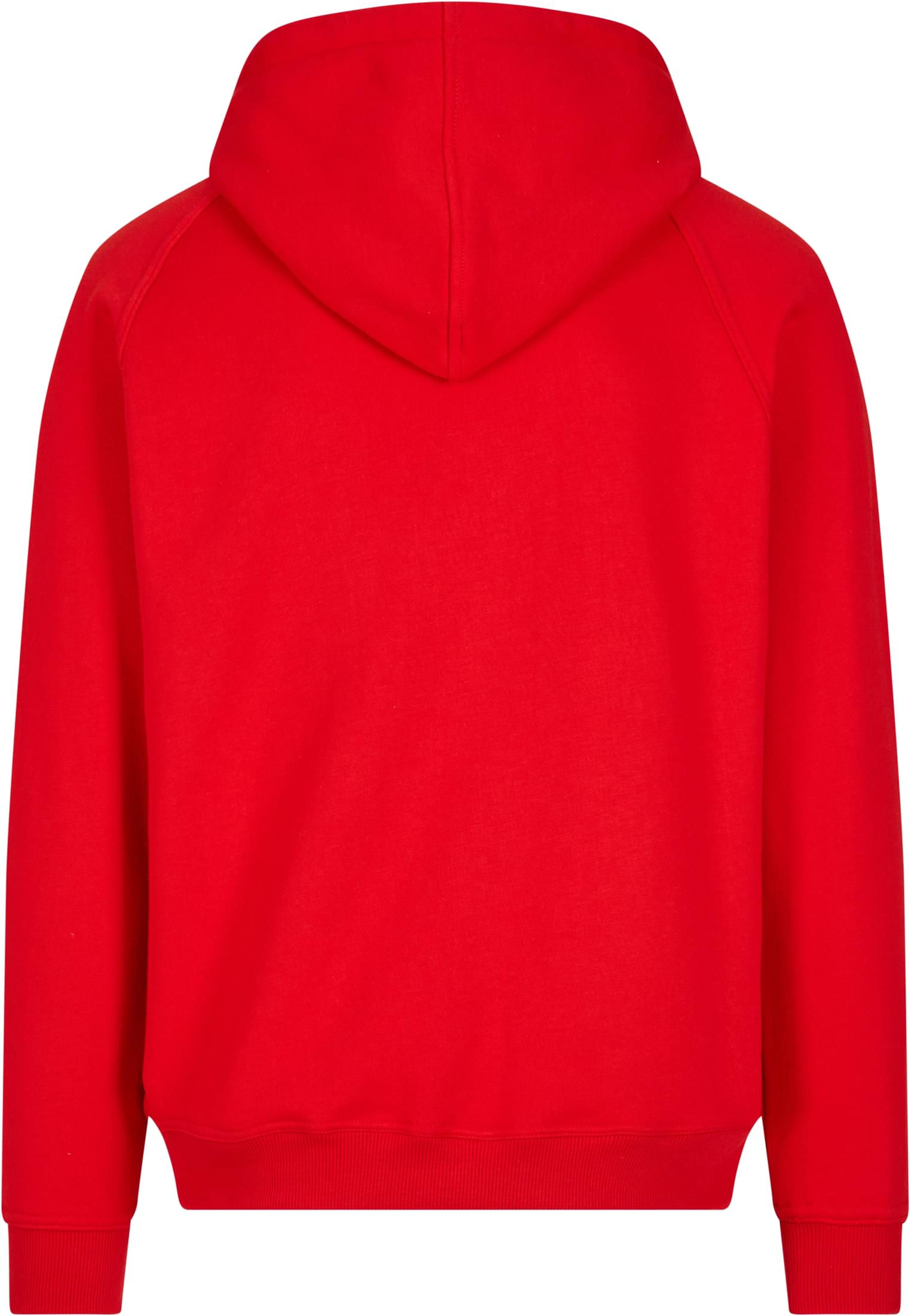 Blank Hoody | red