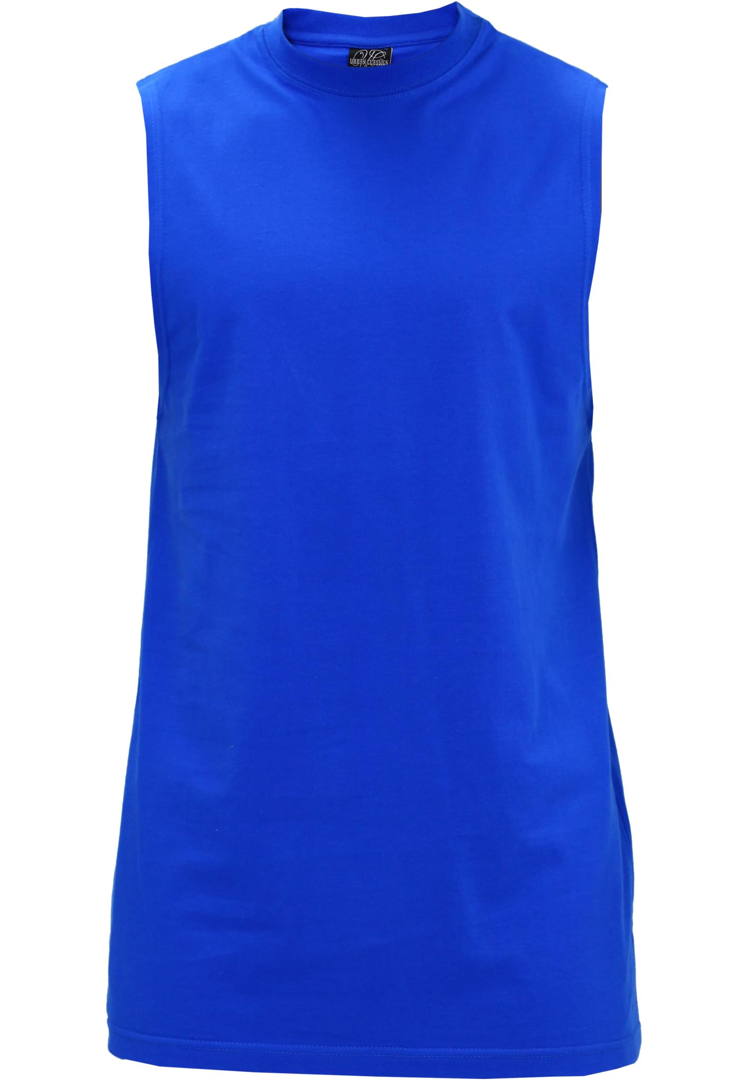 Sleeveless Tall Tee | blue