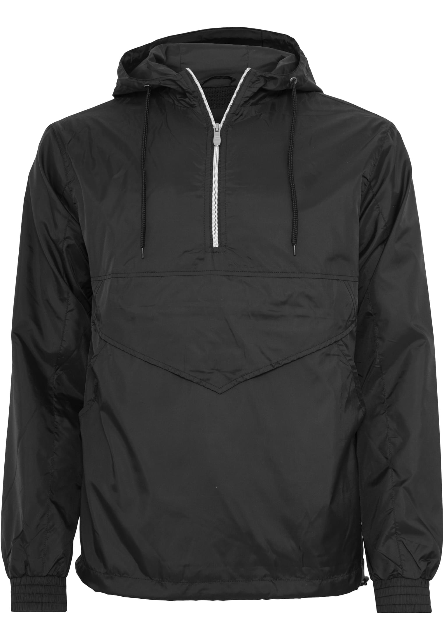 Pull Over Windbreaker | black