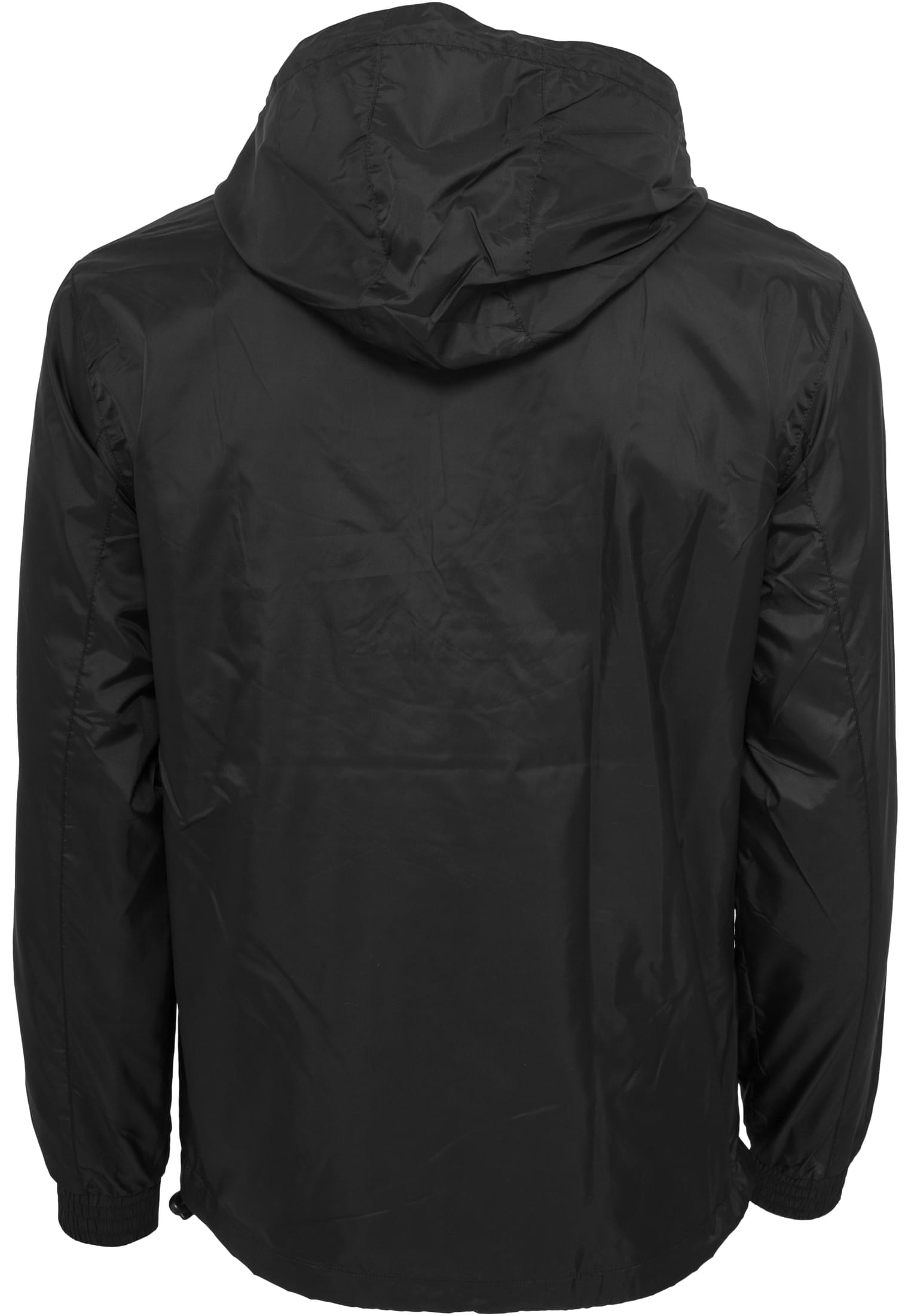 Pull Over Windbreaker | black