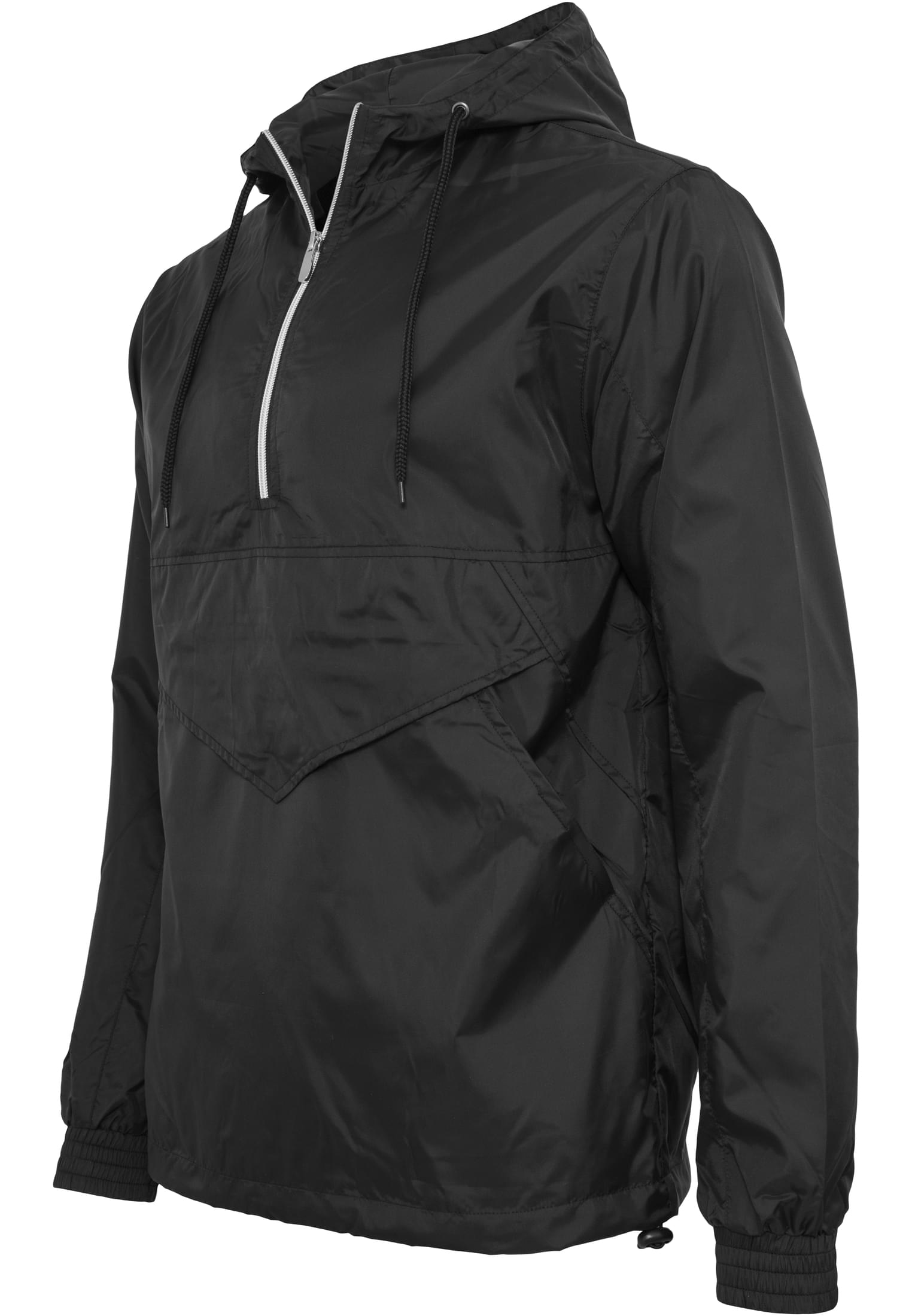 Pull Over Windbreaker | black