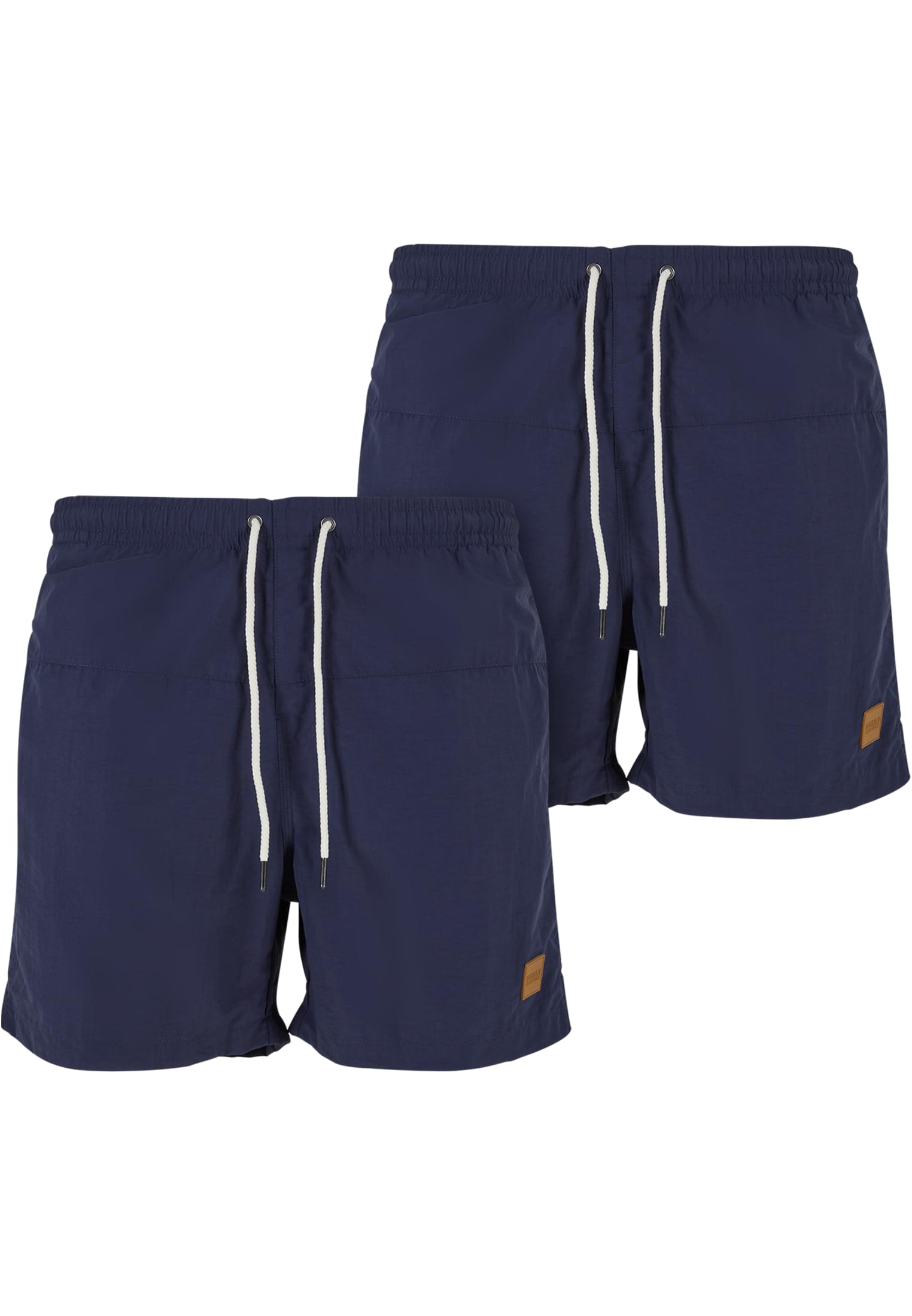 Block Swim Shorts 2-Pack | navy+navy