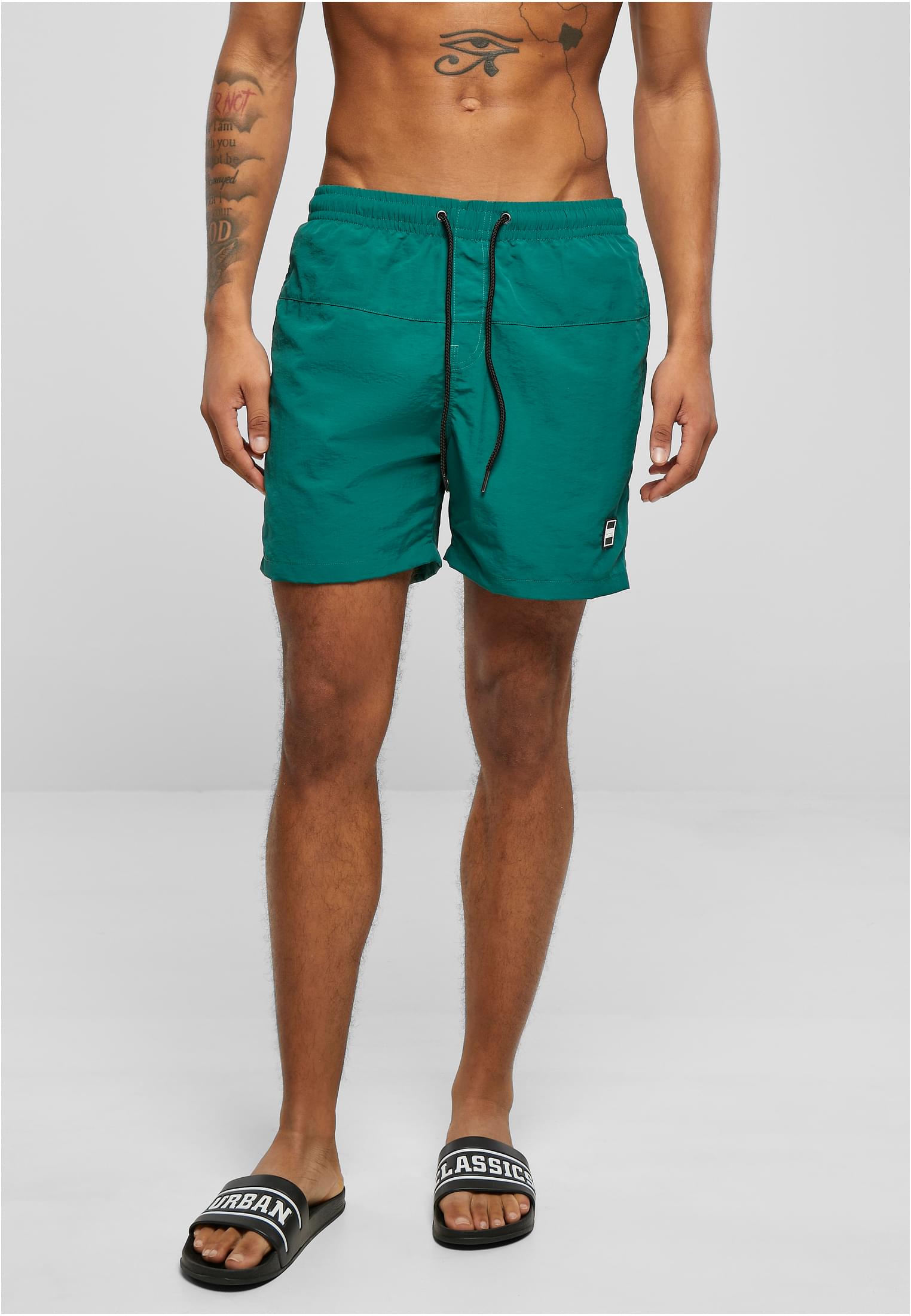 Block Swim Shorts Dark